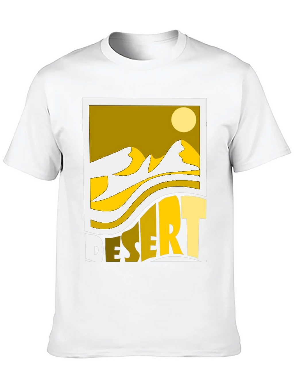 Desert Graphic Tee - Yellow Sands product image 9
