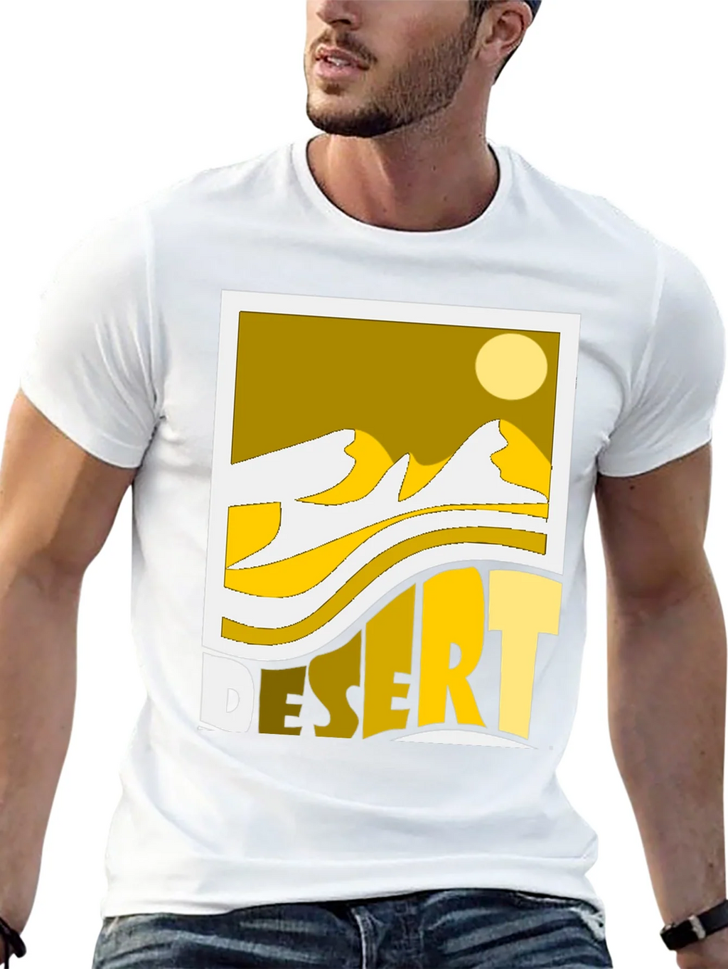 Desert Graphic Tee - Yellow Sands product image 12