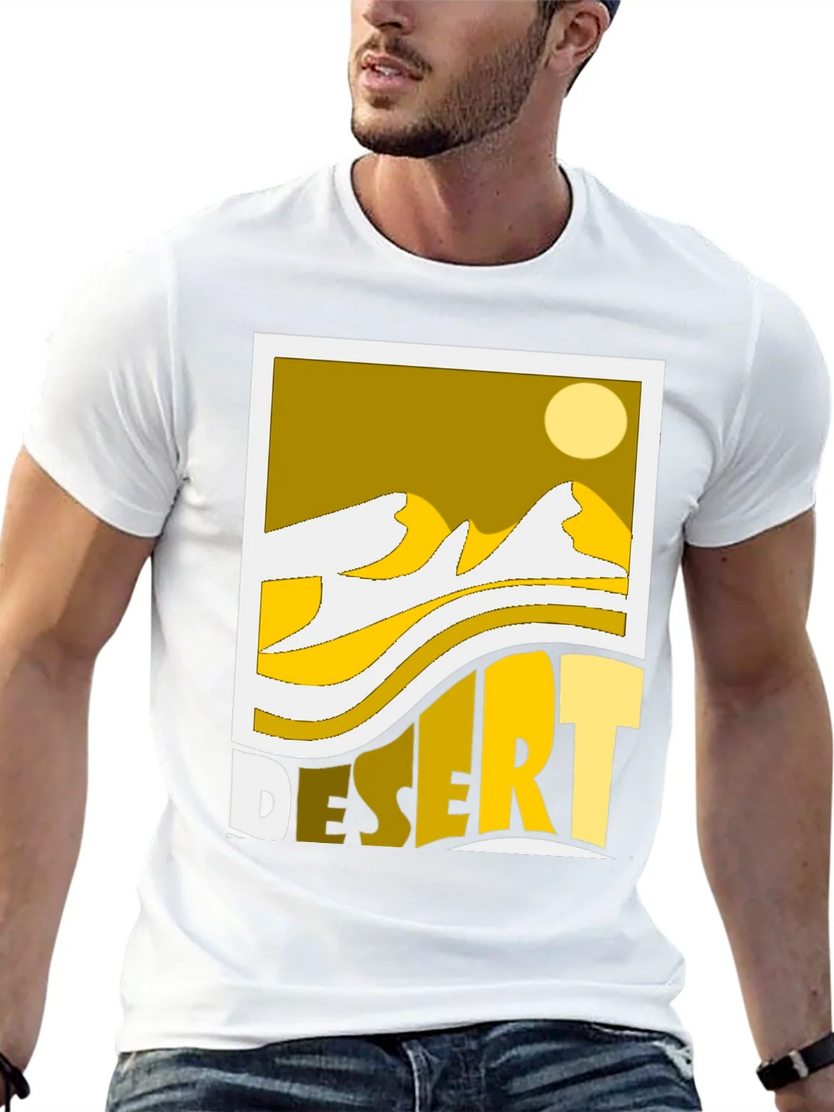 Desert Graphic Tee - Yellow Sands product image 12