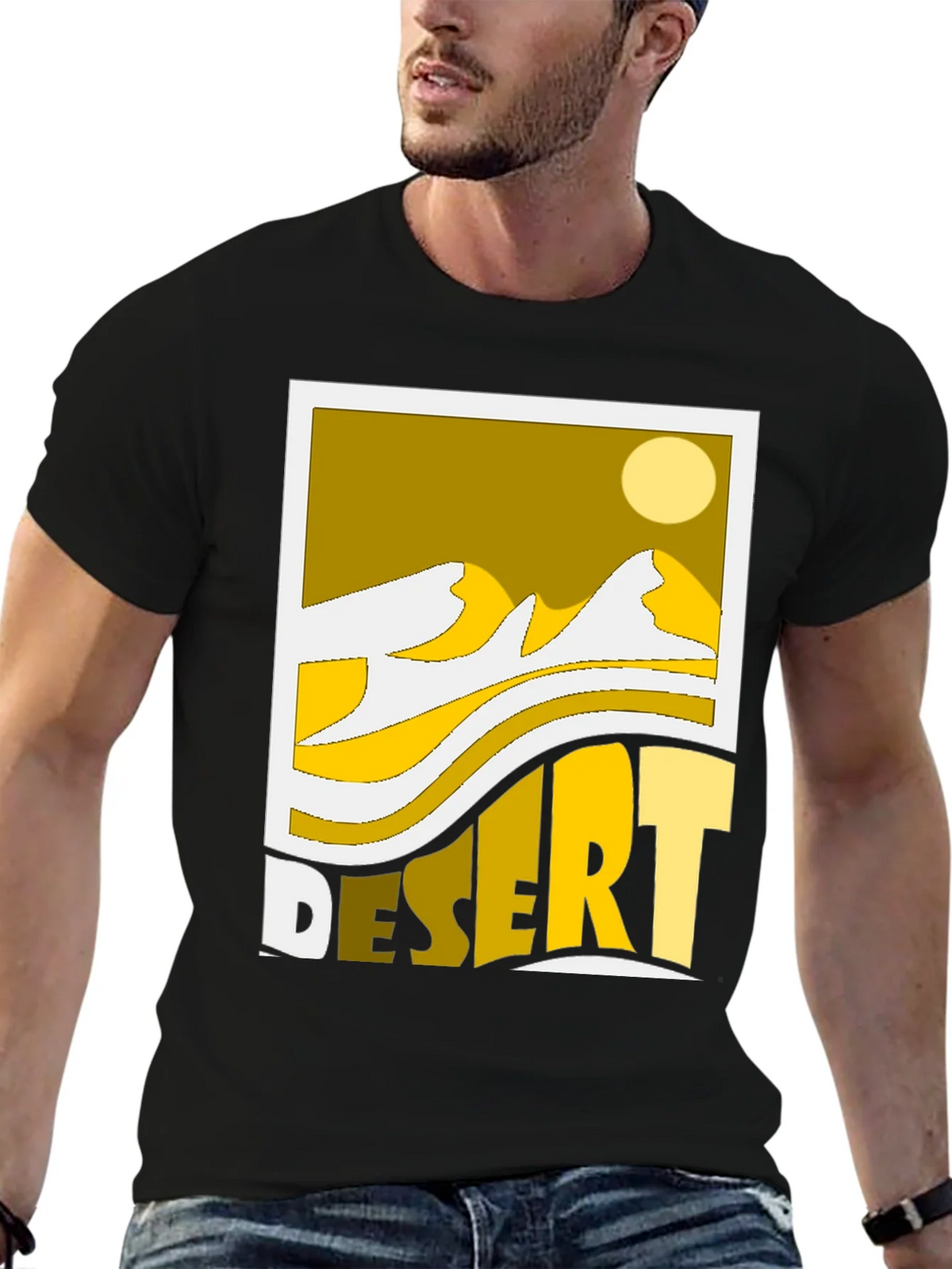 Desert Graphic Tee - Yellow Sands product image 6