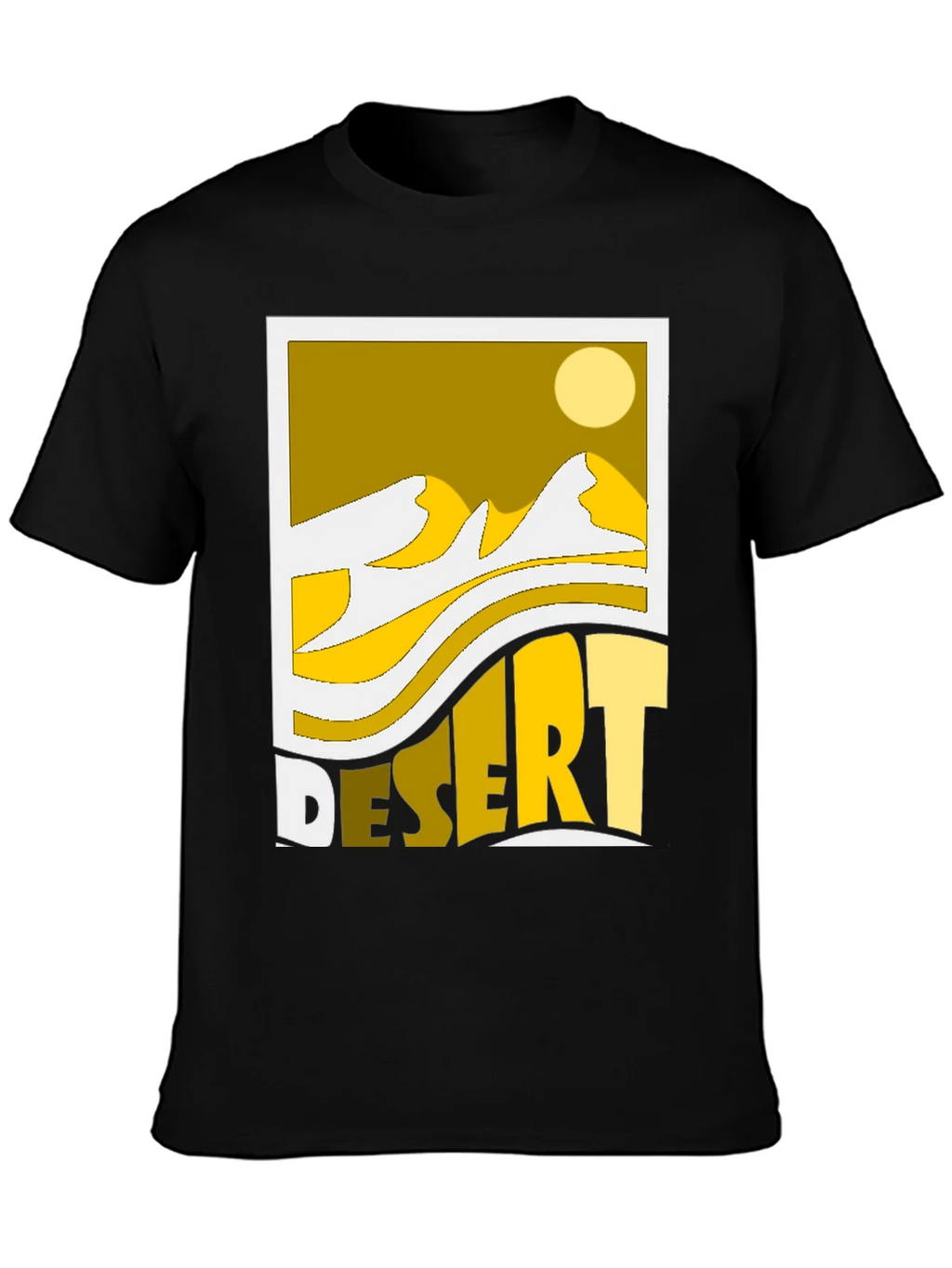 Desert Graphic Tee - Yellow Sands product image 3