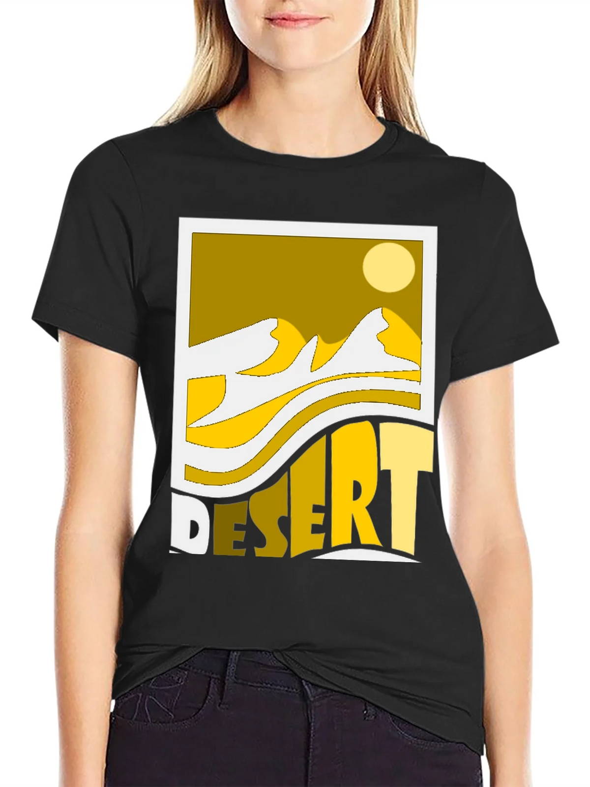 Desert Graphic Tee - Yellow Sands product image 2