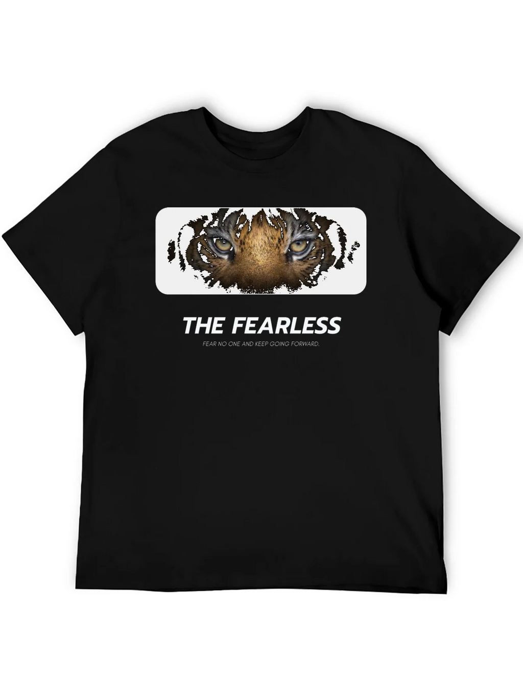 The Fearless Tiger Graphic Tee - Black Cotton product image 5