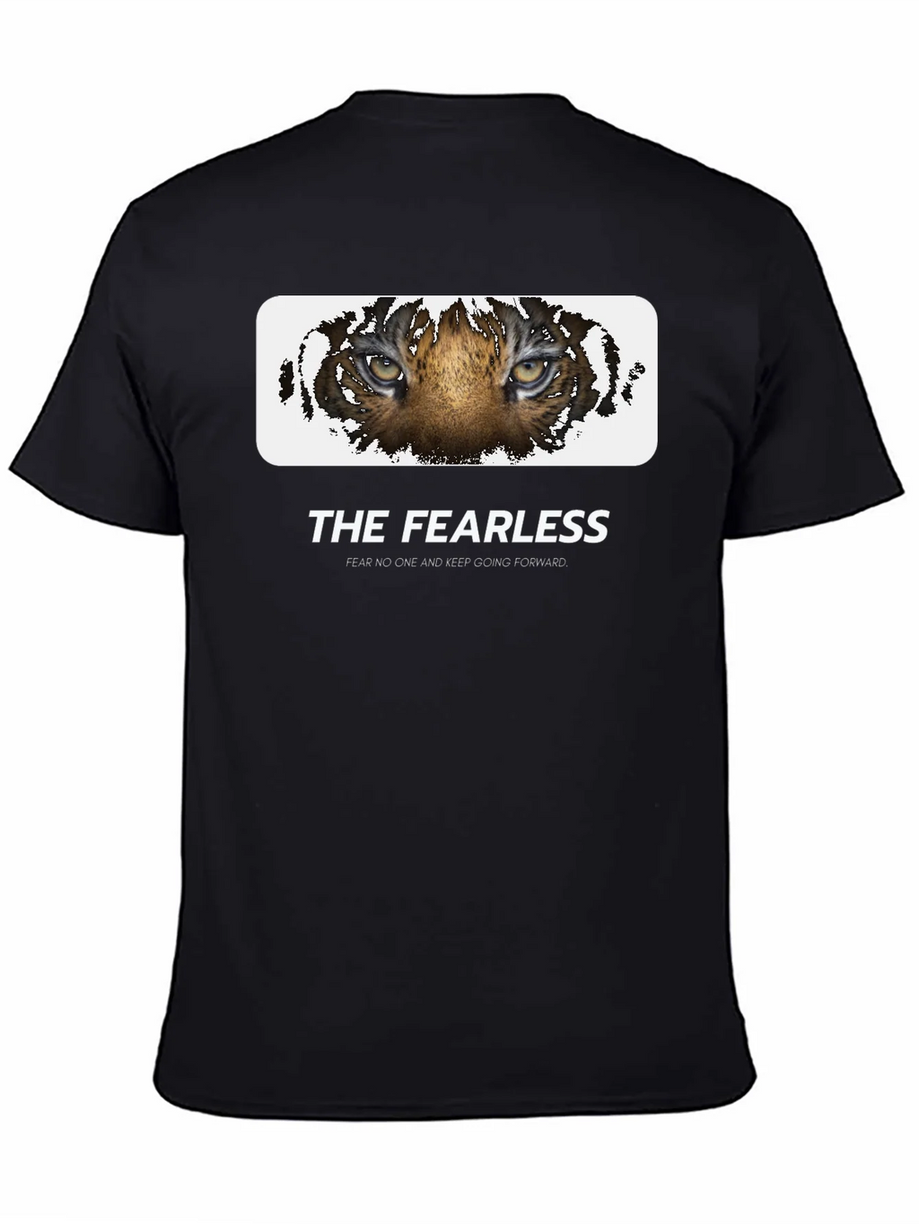 The Fearless Tiger Graphic Tee - Black Cotton product image 4