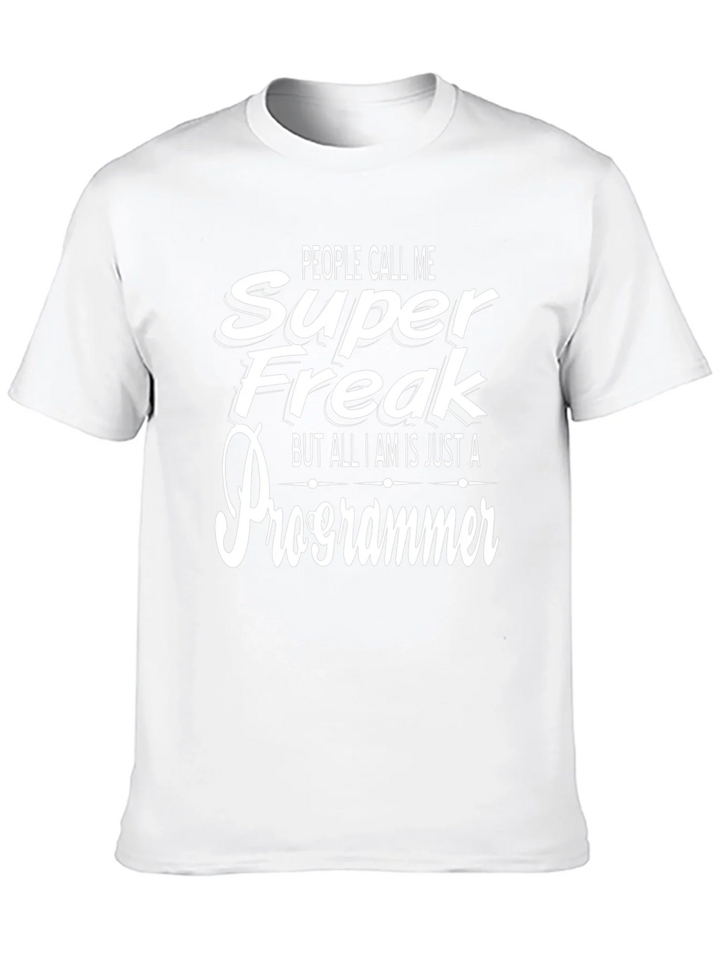 Super Freak Programmer Black T-Shirt product image 9