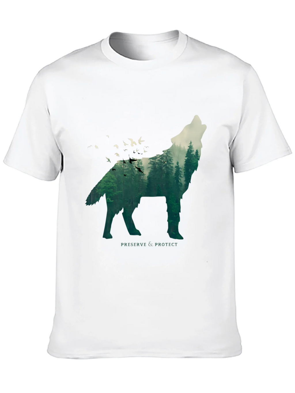 Wolf & Forest Graphic Tee - Preserve & Protect product image 9