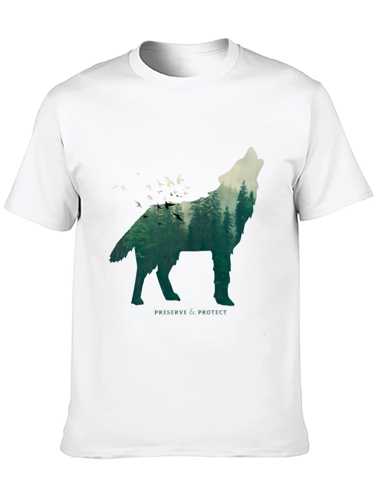 Wolf & Forest Graphic Tee - Preserve & Protect product image 9