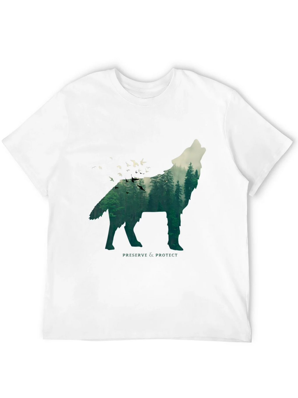 Wolf & Forest Graphic Tee - Preserve & Protect product image 11
