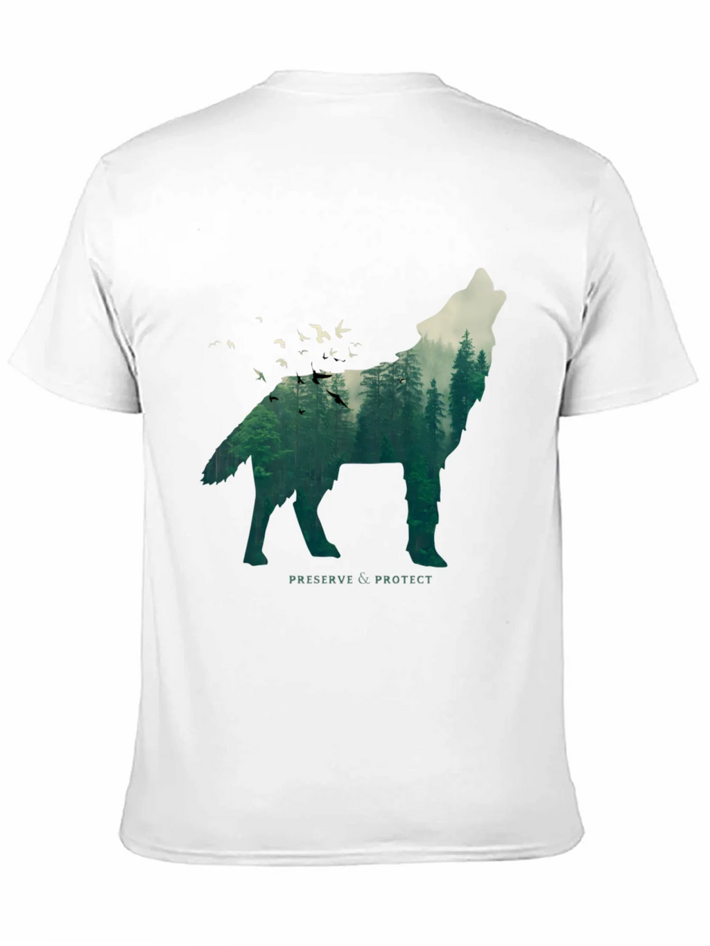 Wolf & Forest Graphic Tee - Preserve & Protect product image 10