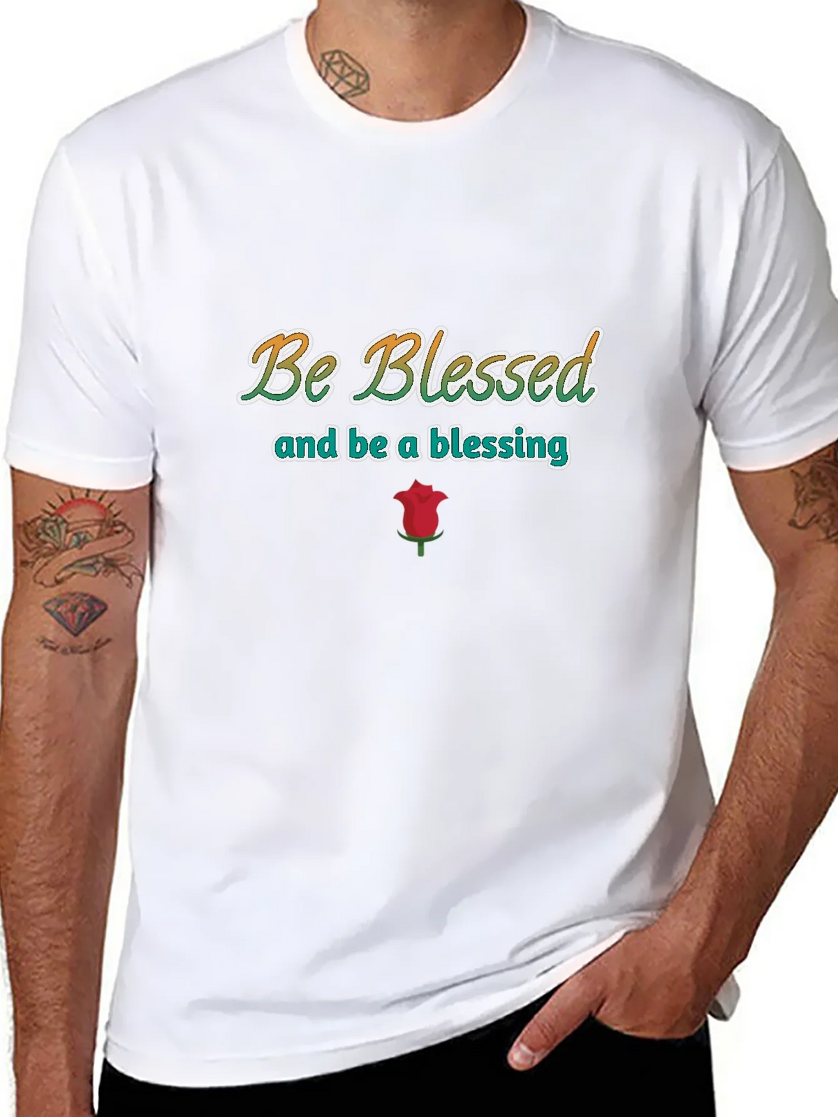 Be Blessed Graphic Print T-Shirt product image 7