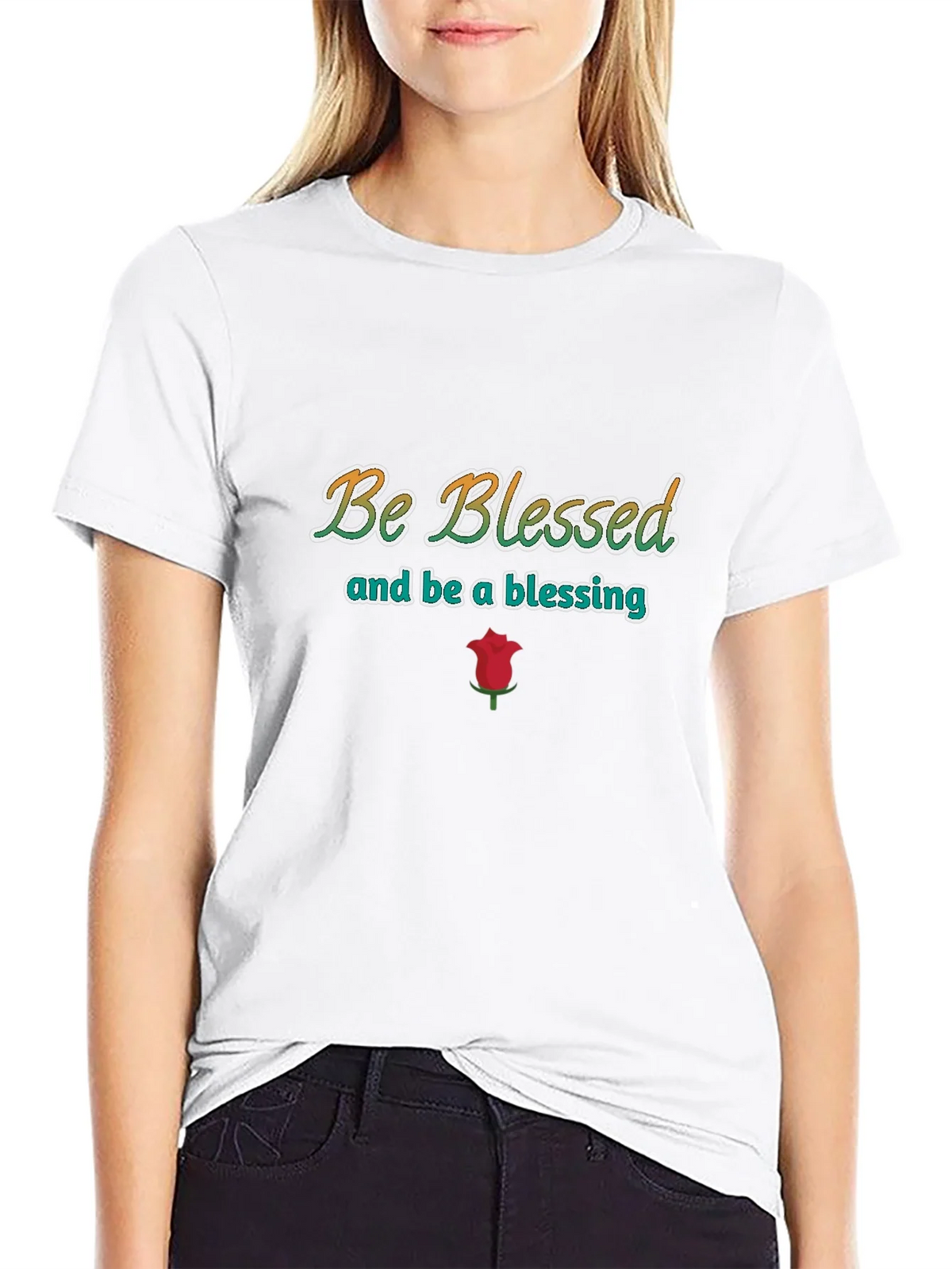 Be Blessed Graphic Print T-Shirt product image 8