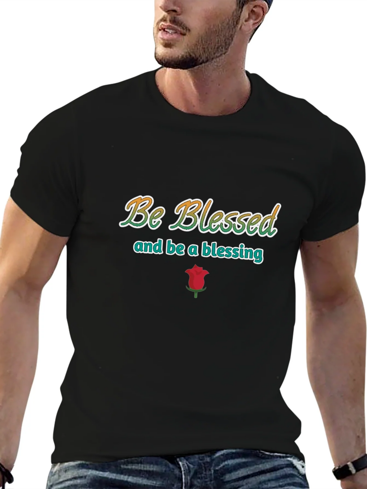 Be Blessed Graphic Print T-Shirt product image 6