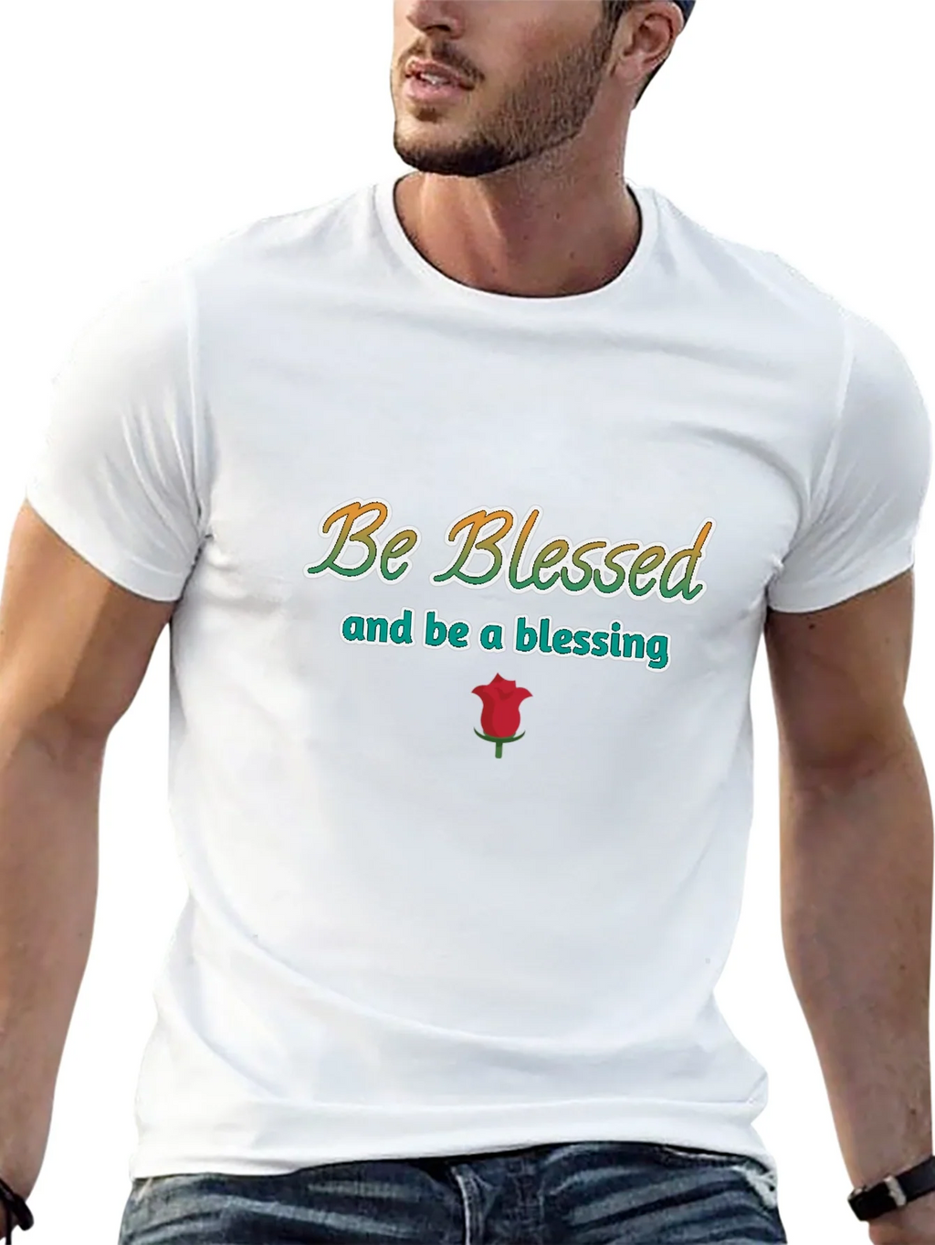 Be Blessed Graphic Print T-Shirt product image 12