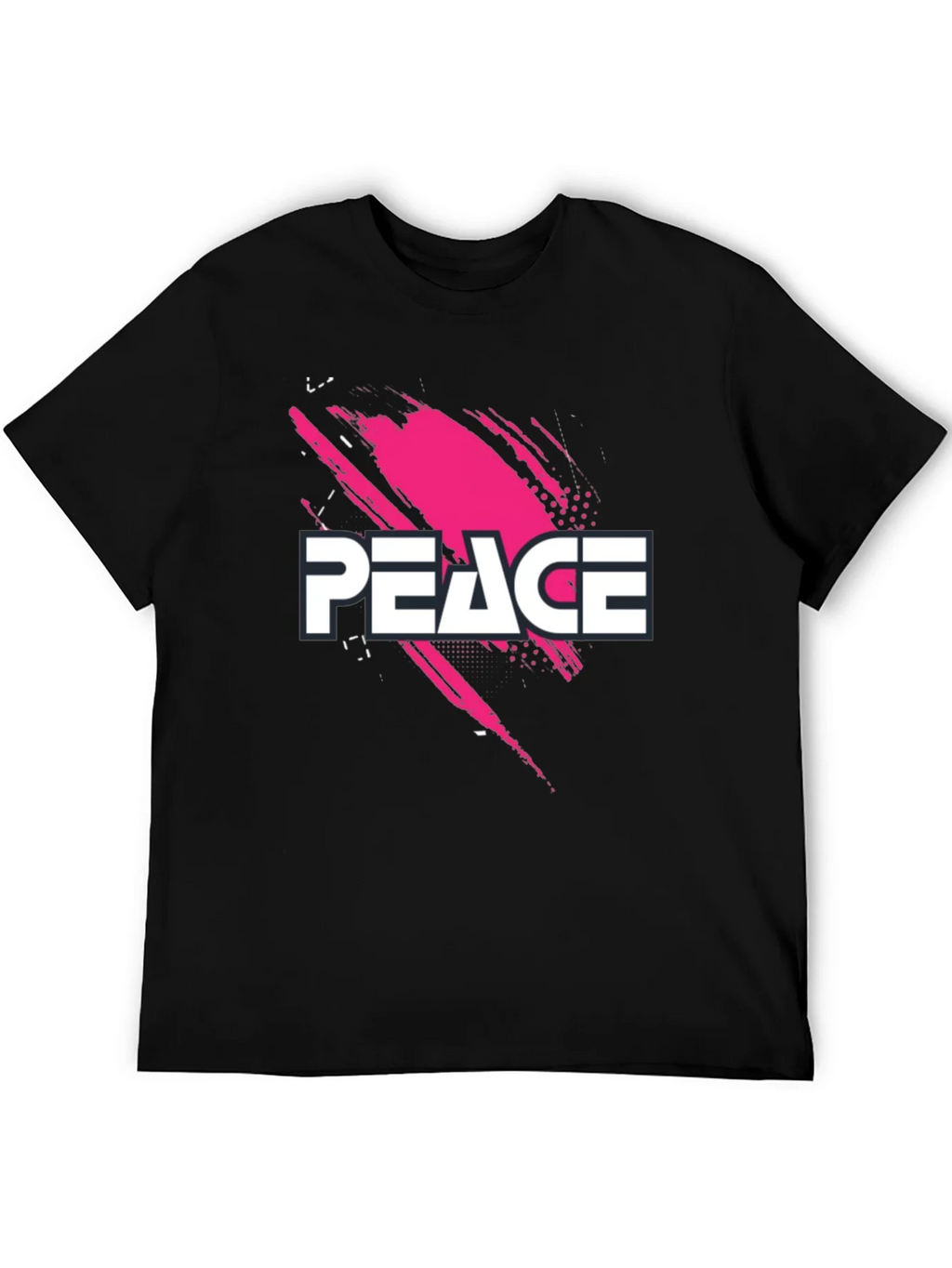 Peace Graphic Black T-Shirt product image 5