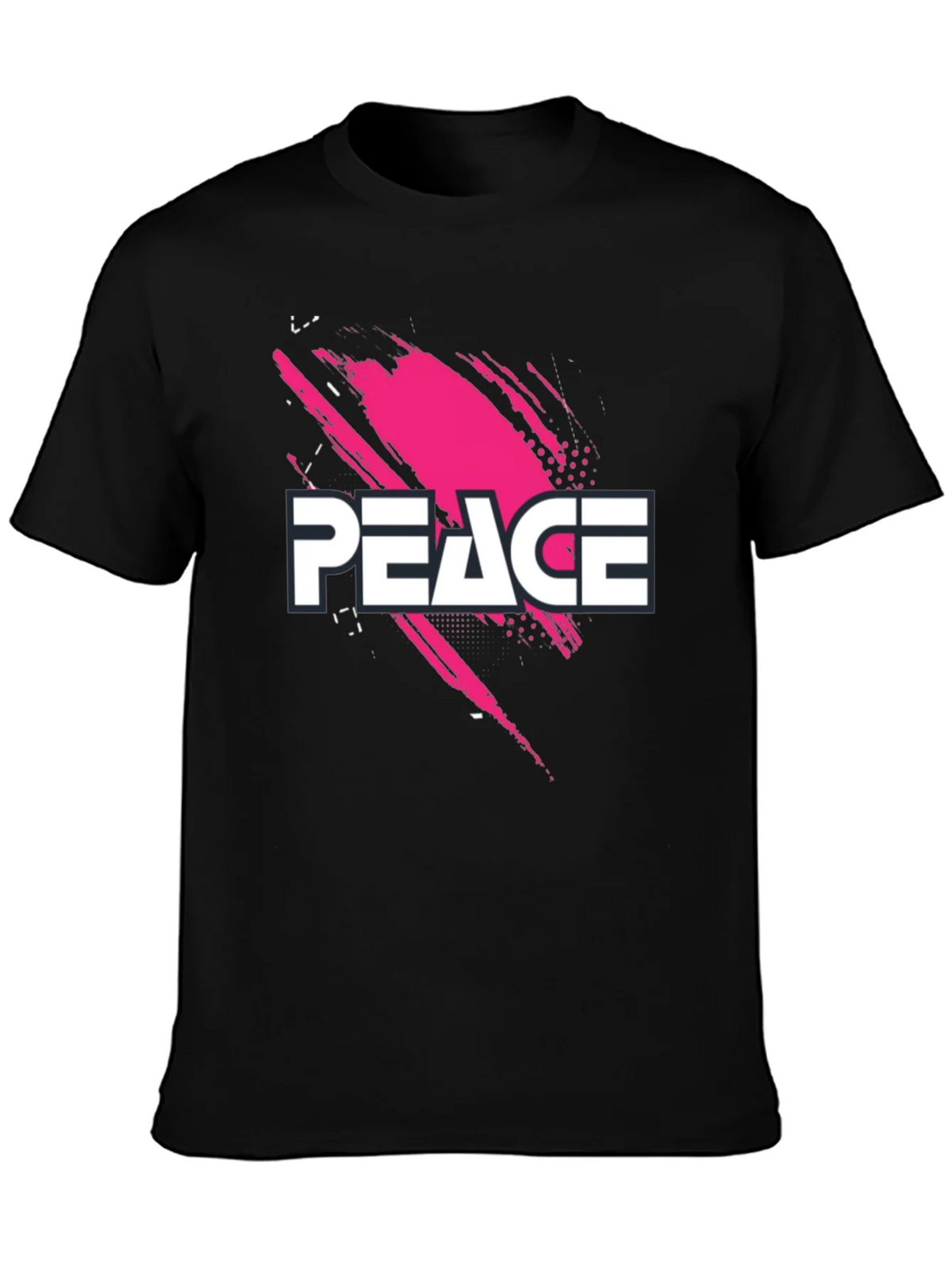 Peace Graphic Black T-Shirt product image 3