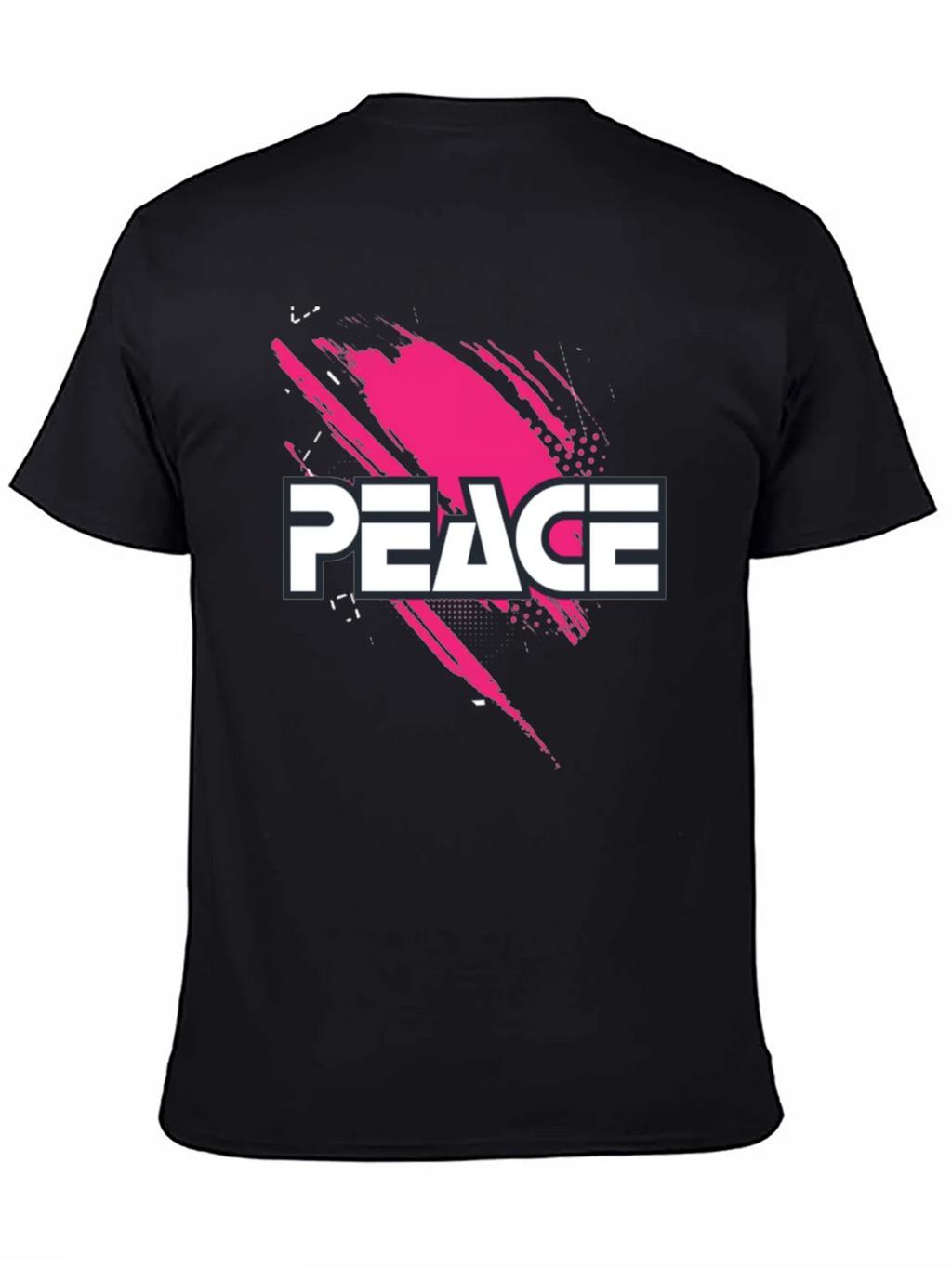 Peace Graphic Black T-Shirt product image 4