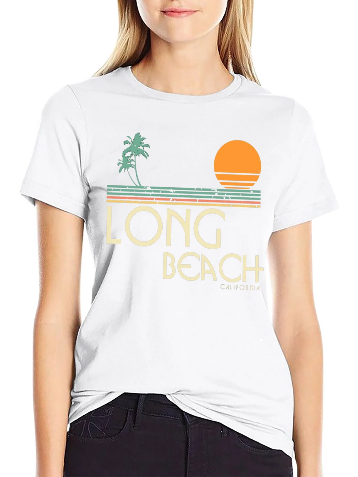 Long Beach California Graphic Tee product image 8
