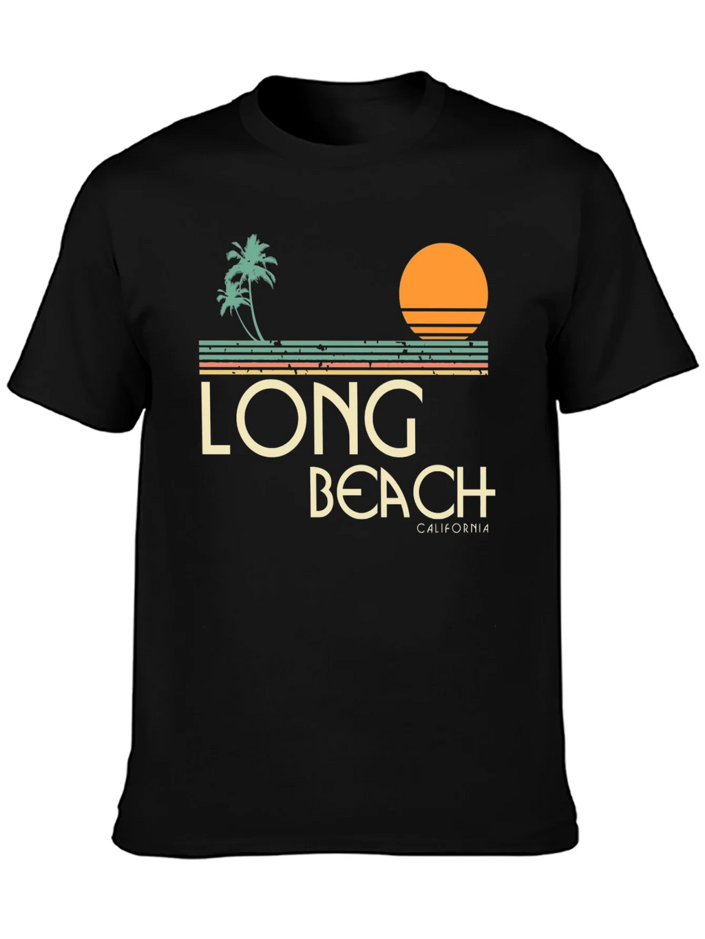 Long Beach California Graphic Tee product image 3