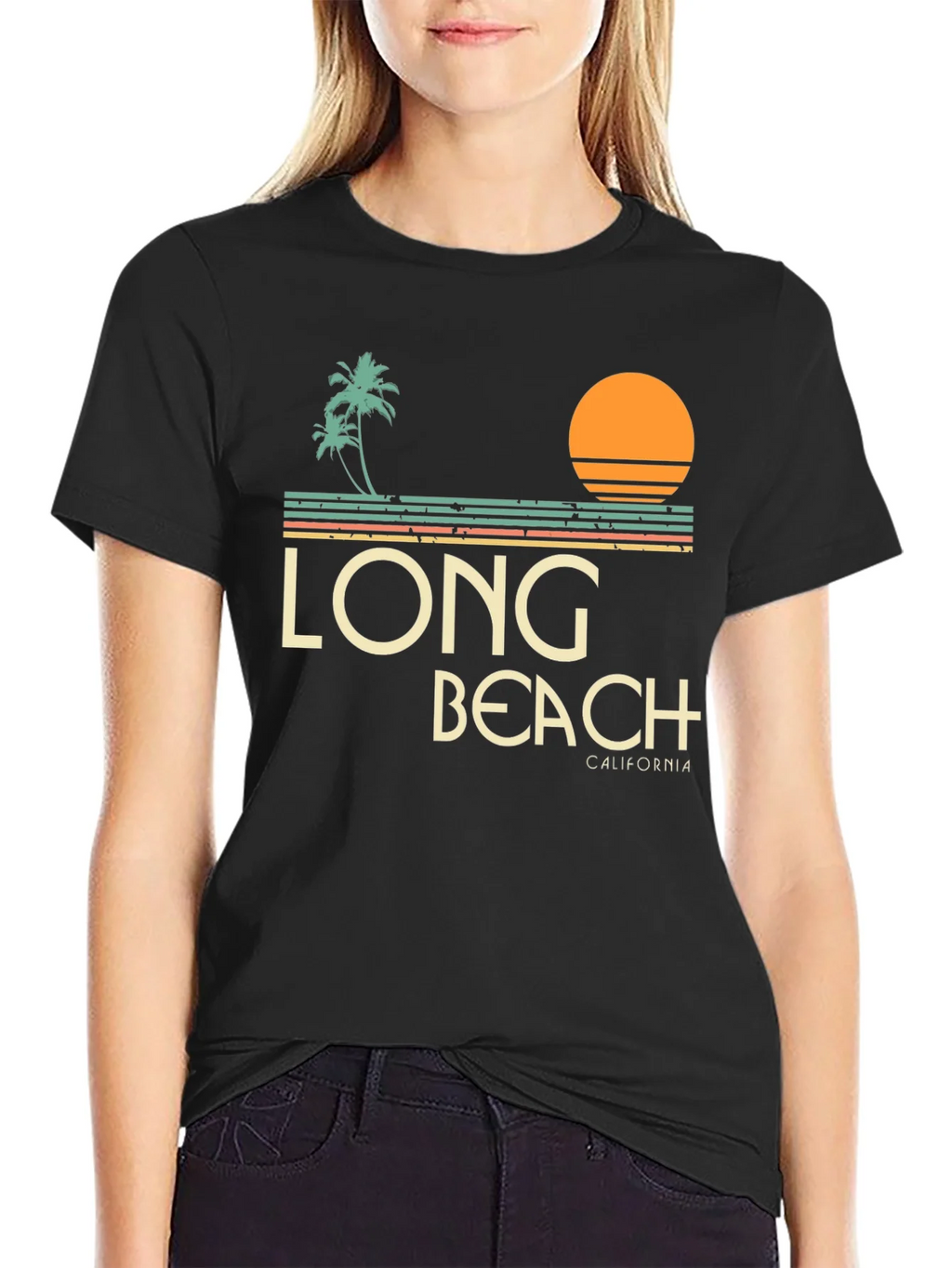 Long Beach California Graphic Tee product image 2