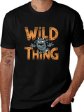 Wild Thing Graphic Print Black T-Shirt product image 1