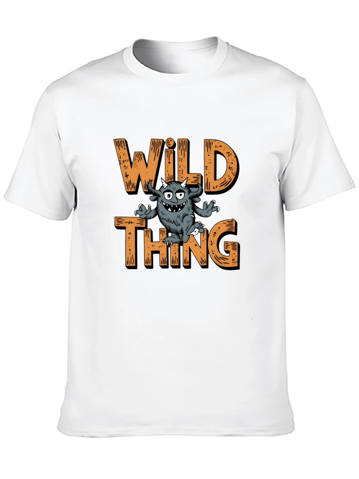 Wild Thing Graphic Print Black T-Shirt product image 9