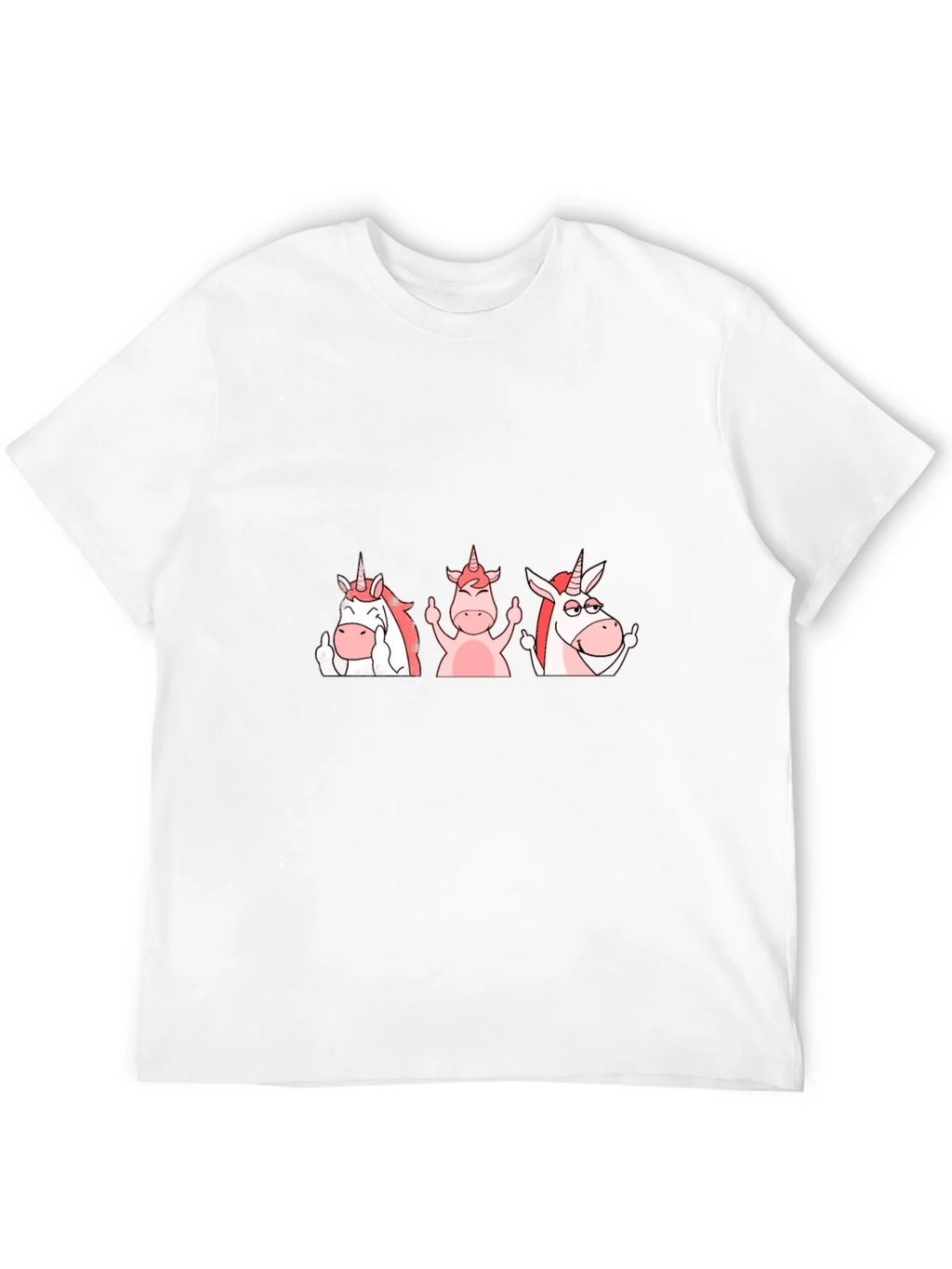 Unicorn Middle Finger Graphic T-Shirt - Black product image 7