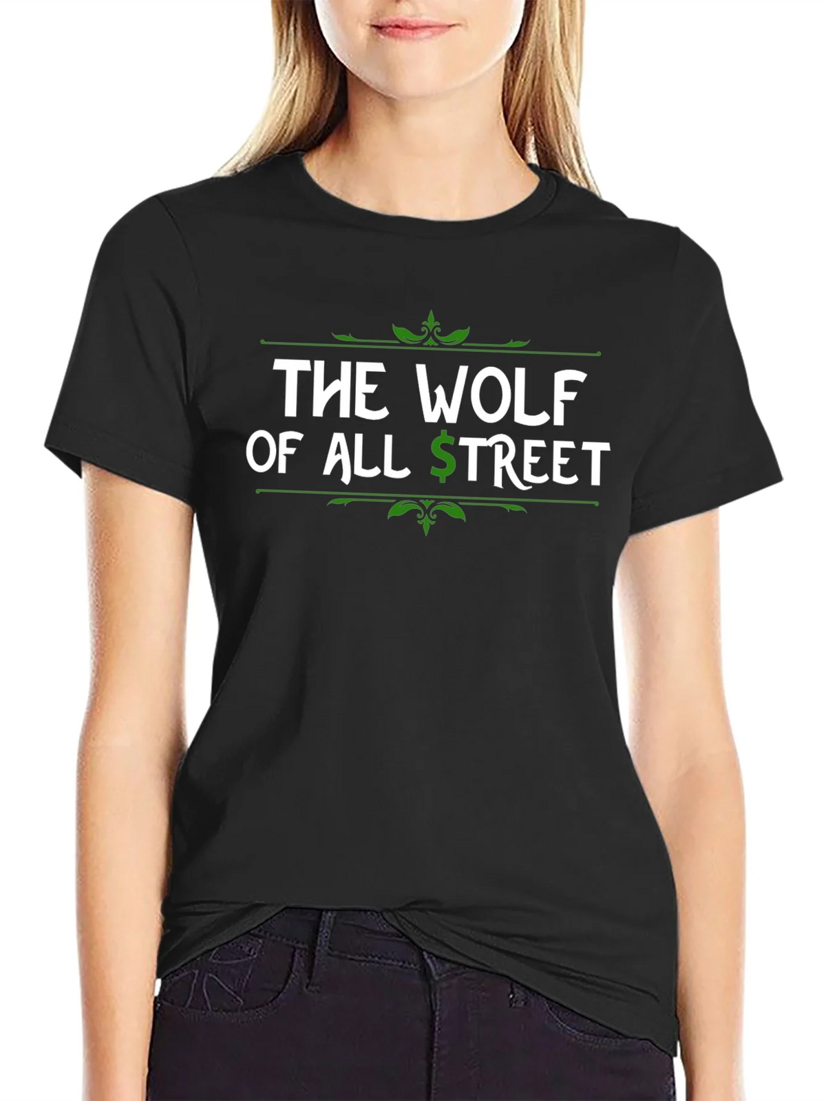 The Wolf of All Street T-Shirt - Black product image 1