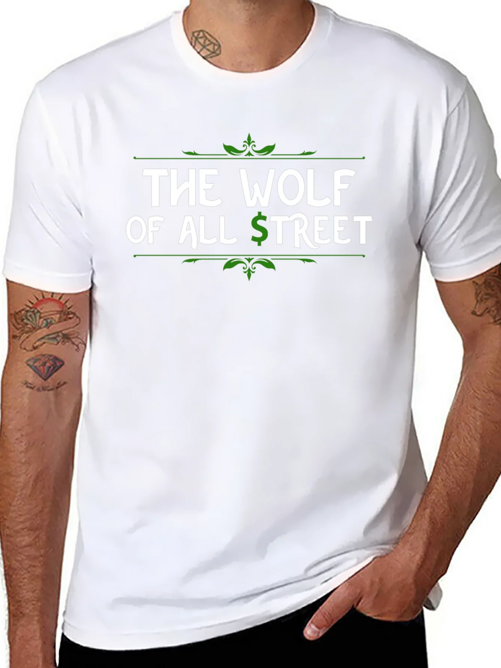 The Wolf of All Street T-Shirt - Black product image 6