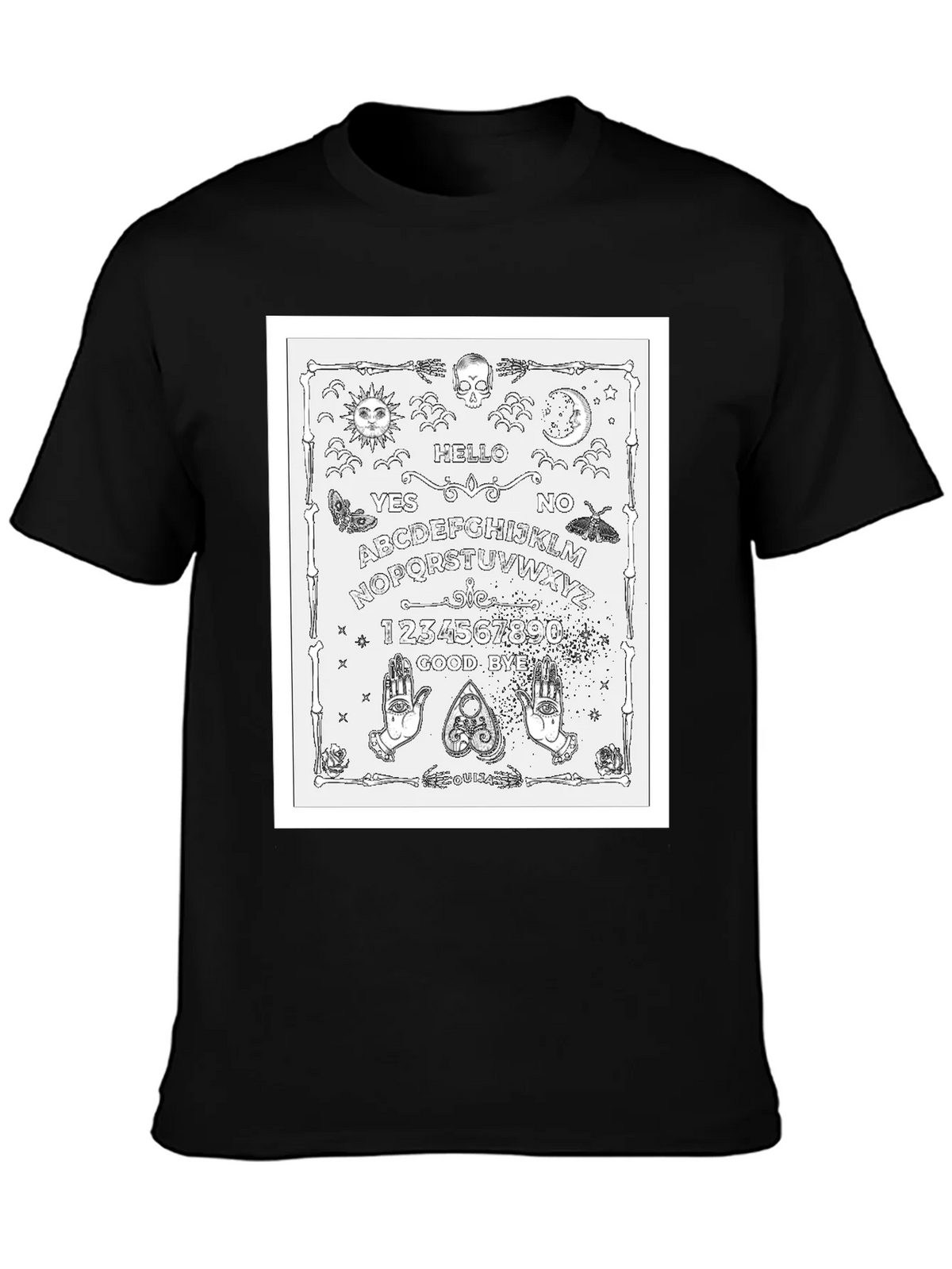 Ouija Board Graphic T-Shirt - Black product image 3