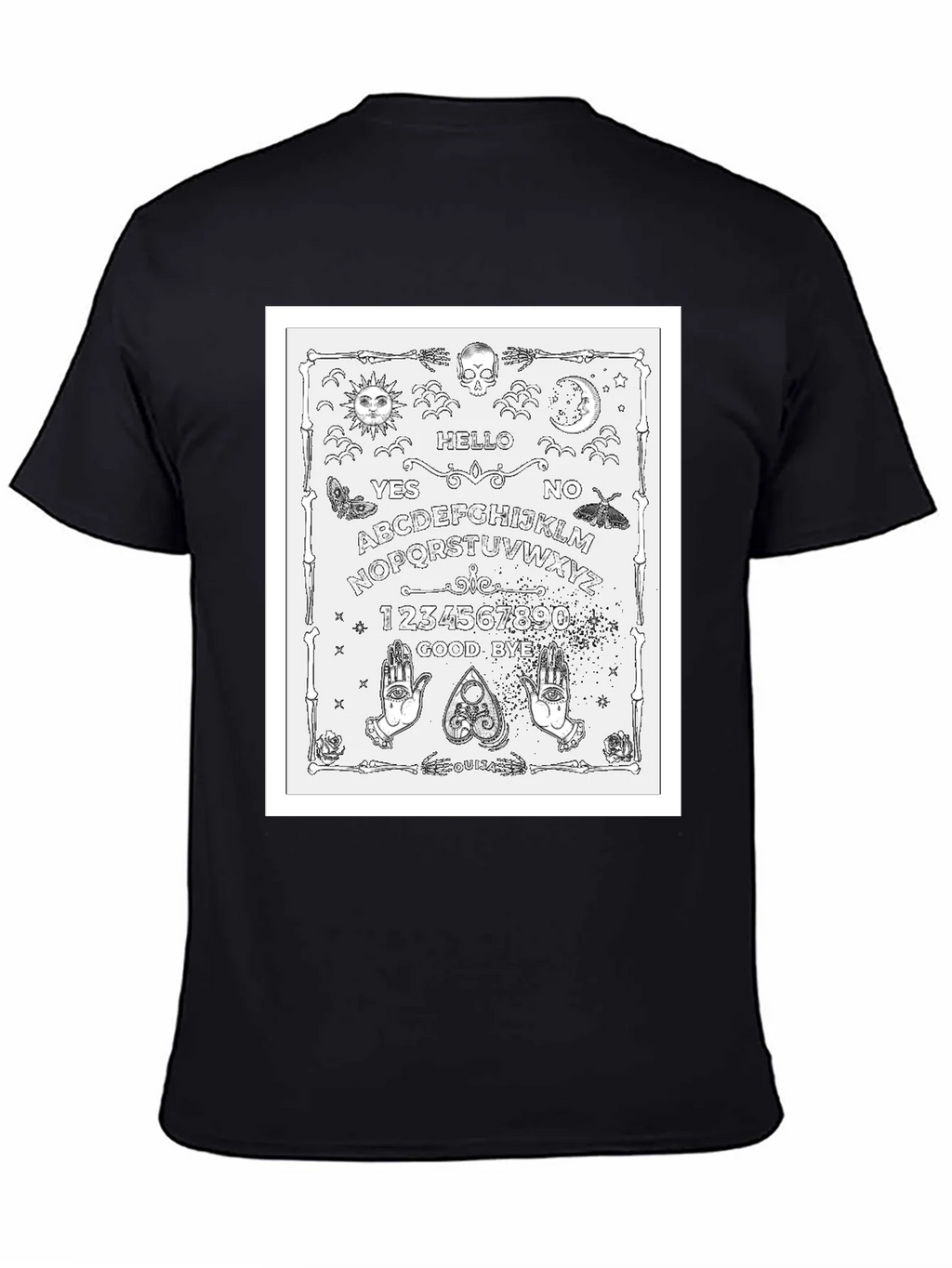 Ouija Board Graphic T-Shirt - Black product image 4