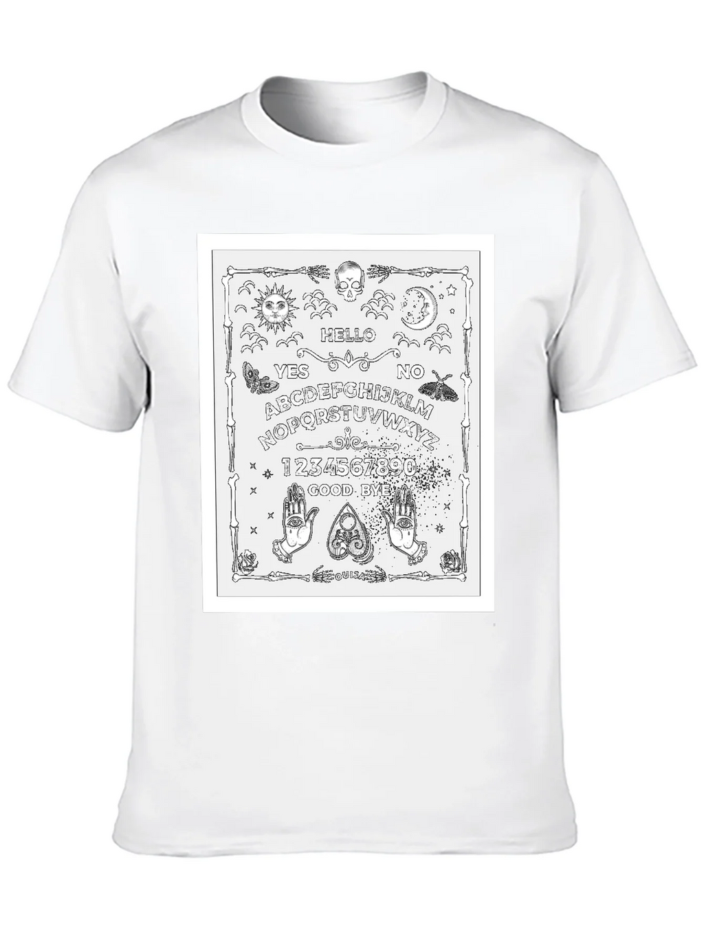 Ouija Board Graphic T-Shirt - Black product image 7