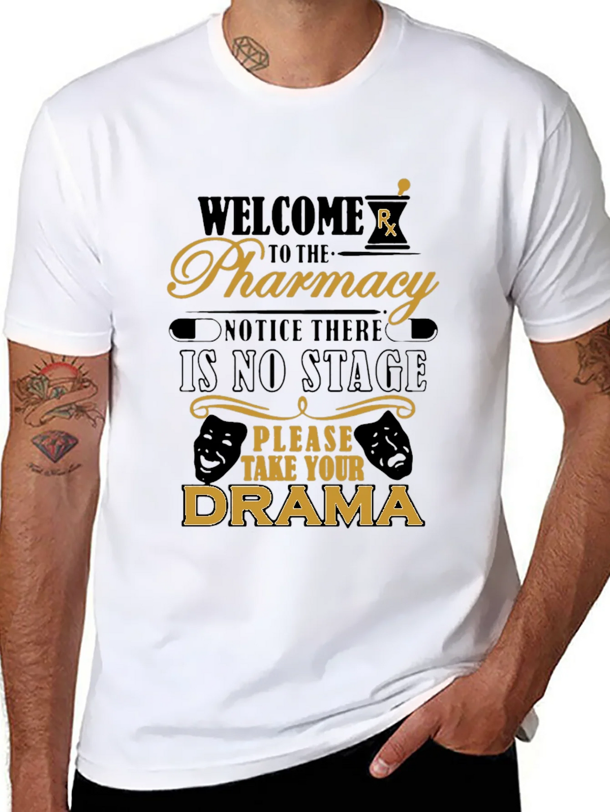 Welcome to the Pharmacy Funny T-Shirt product image 7