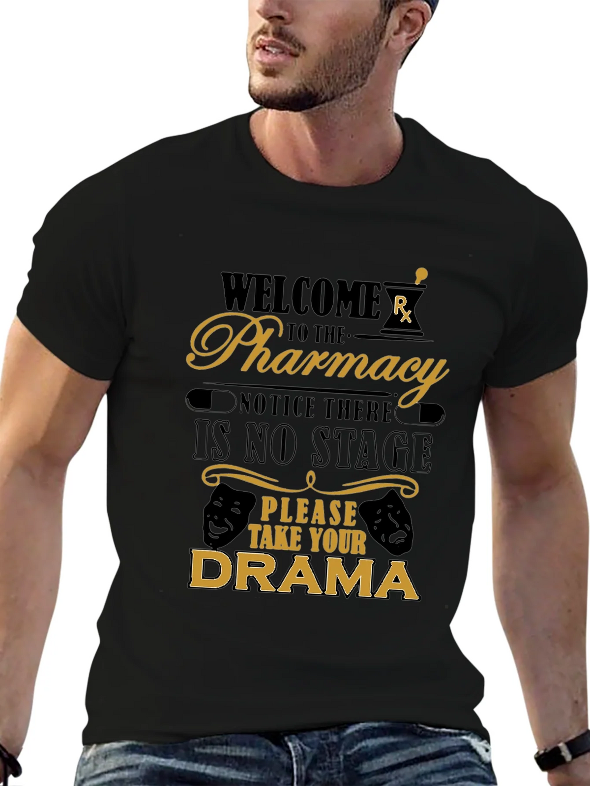 Welcome to the Pharmacy Funny T-Shirt product image 6