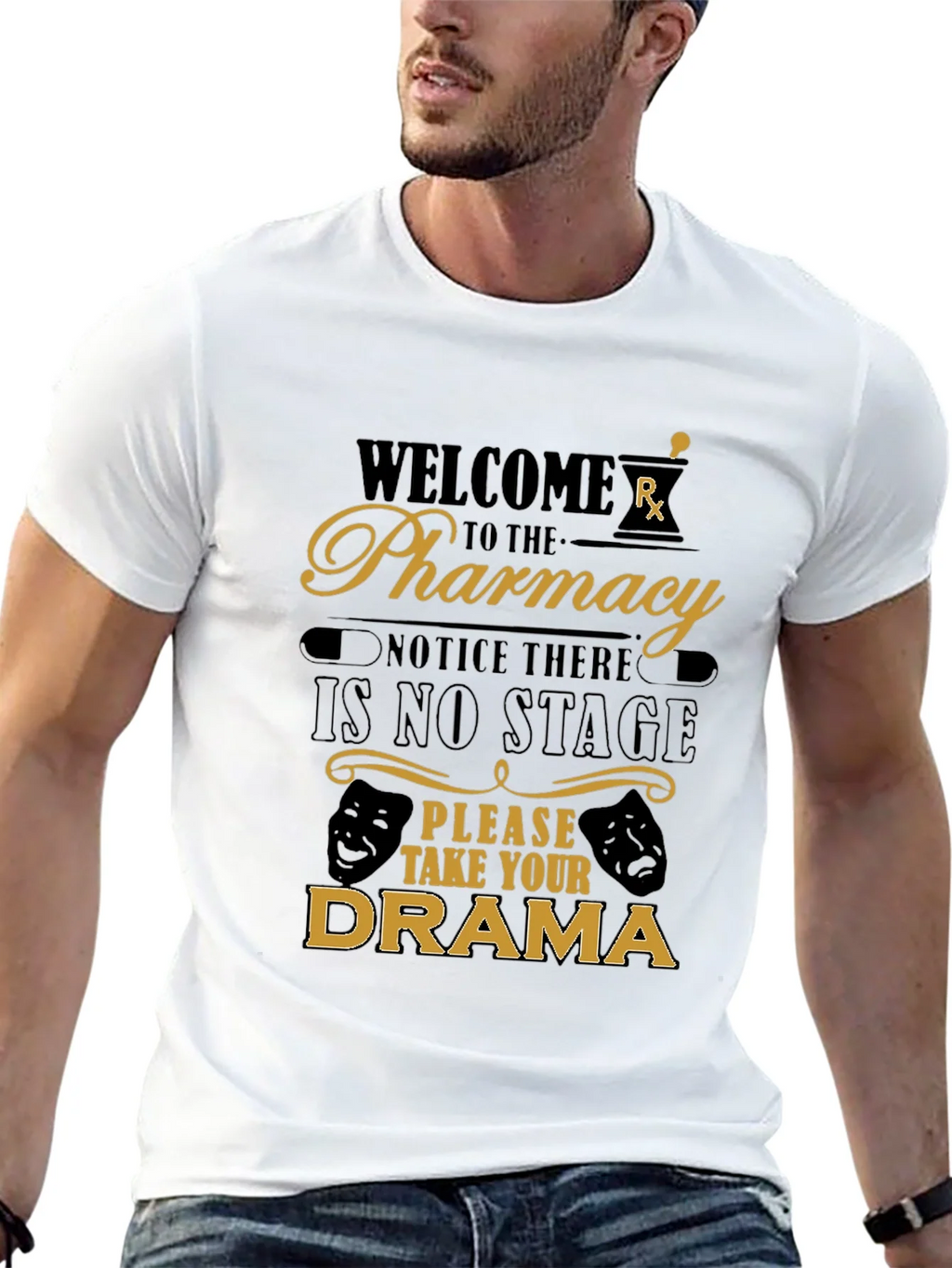 Welcome to the Pharmacy Funny T-Shirt product image 12