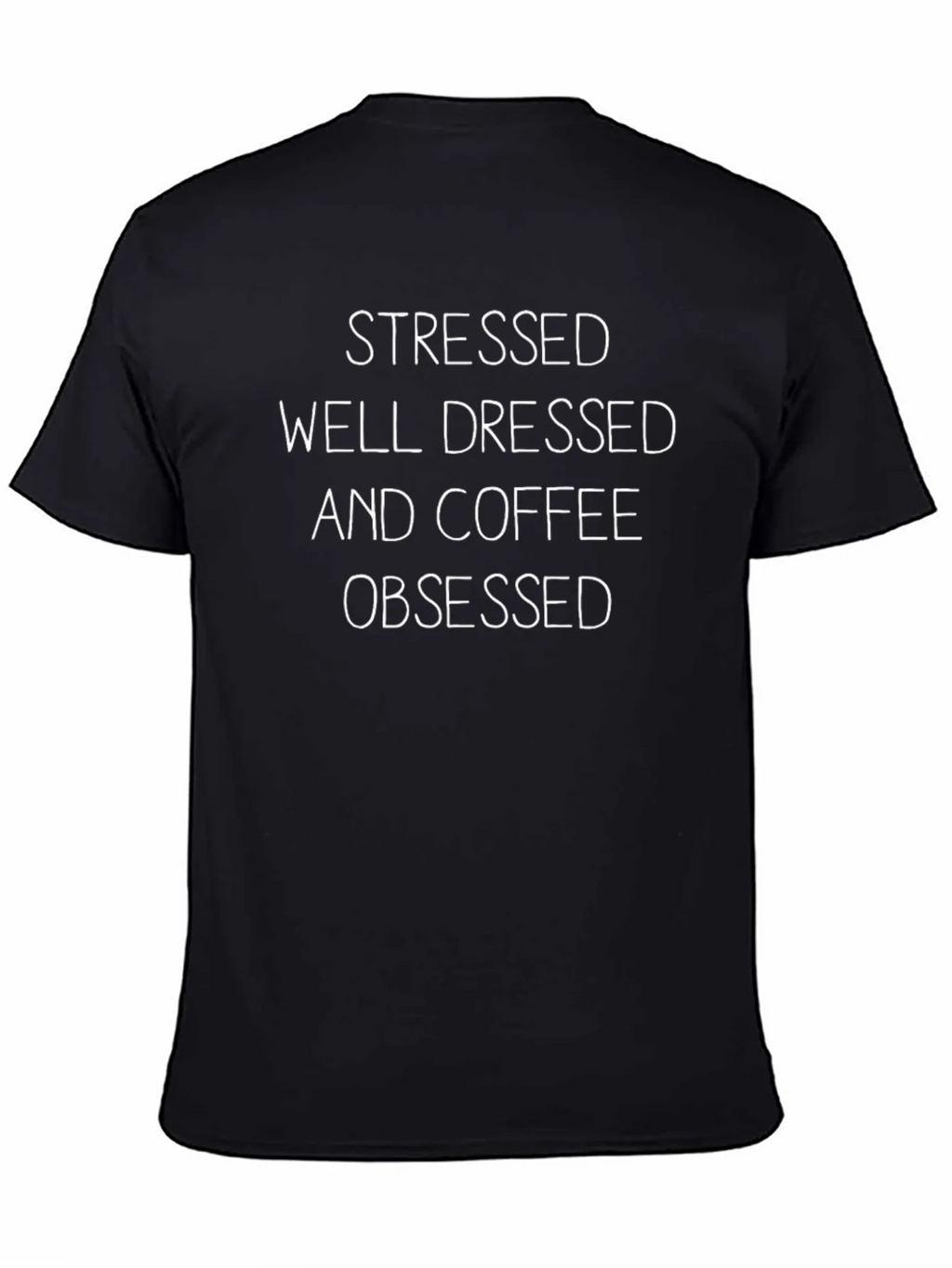Stressed Coffee Obsessed Graphic Tee product image 4