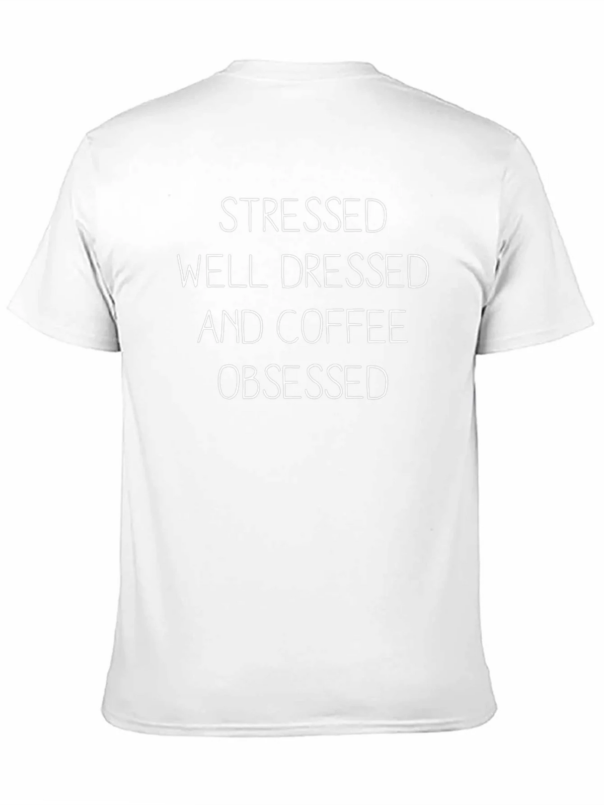 Stressed Coffee Obsessed Graphic Tee product image 10