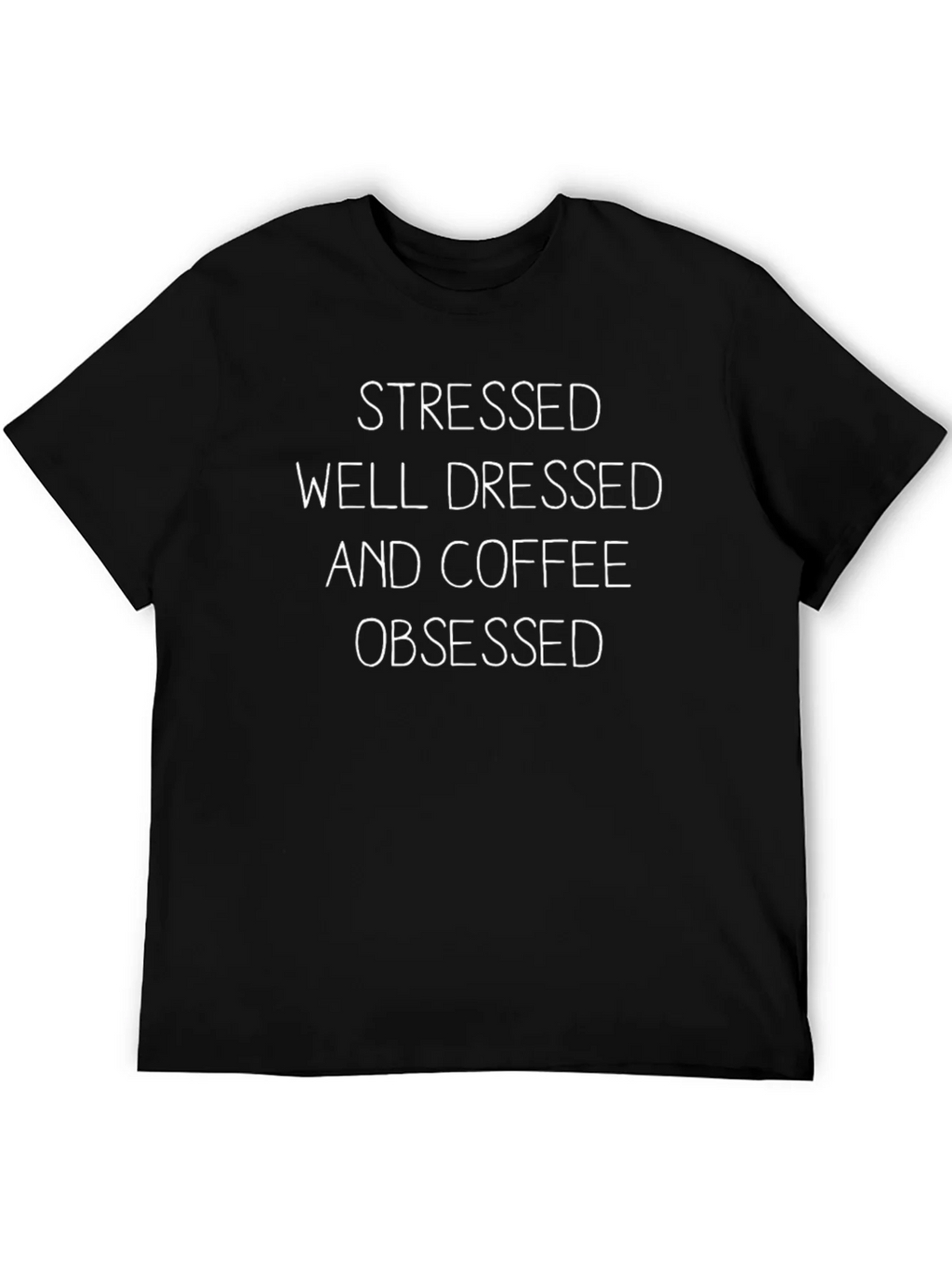 Stressed Coffee Obsessed Graphic Tee product image 5