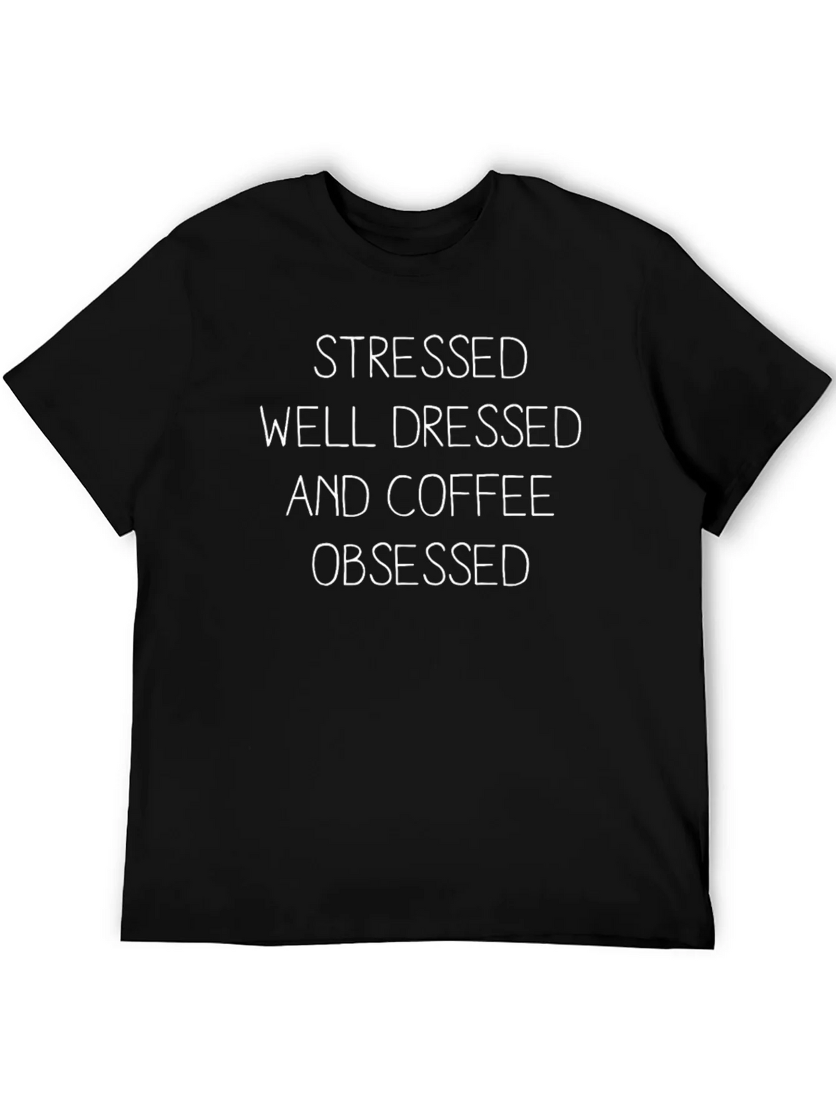 Stressed Coffee Obsessed Graphic Tee product image 5