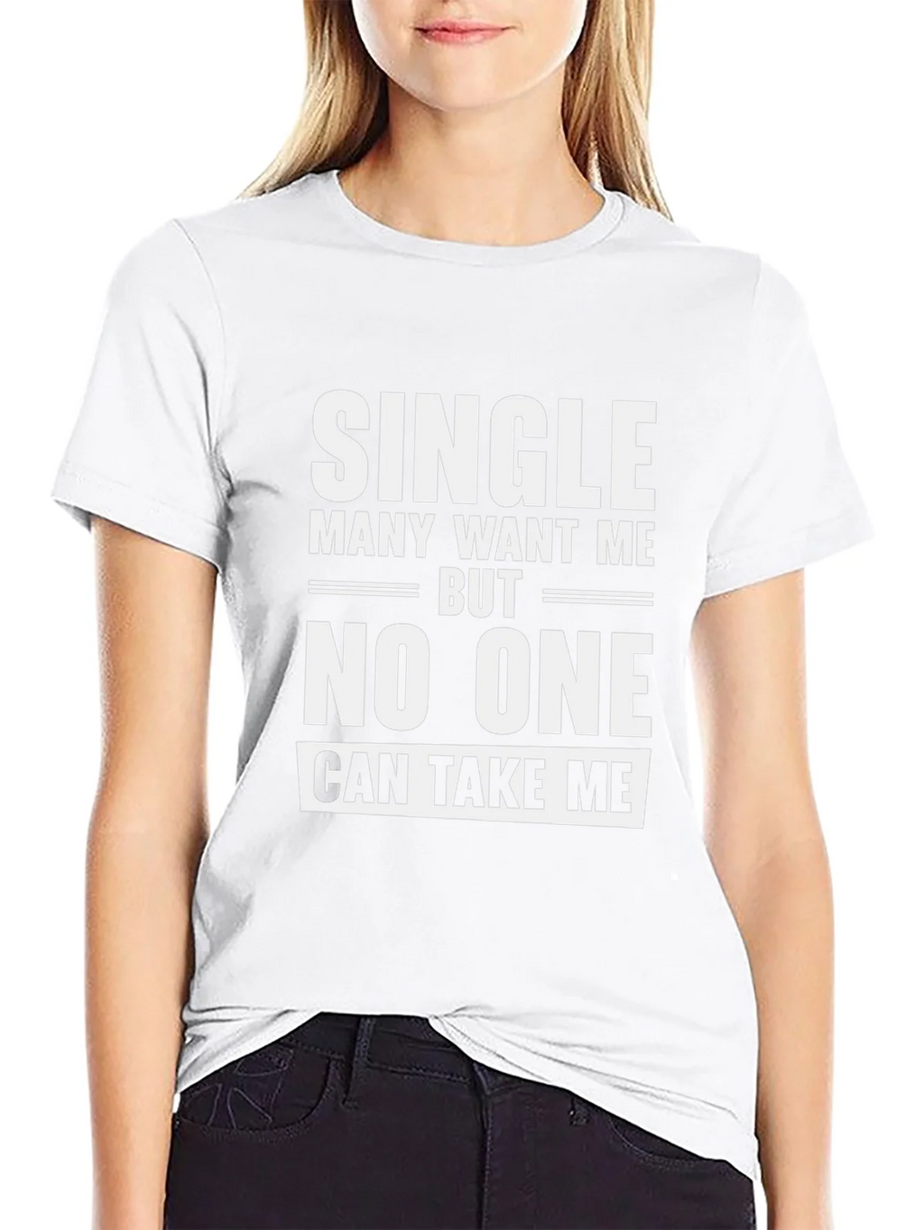 Single Slogan Graphic Tee - Black product image 8