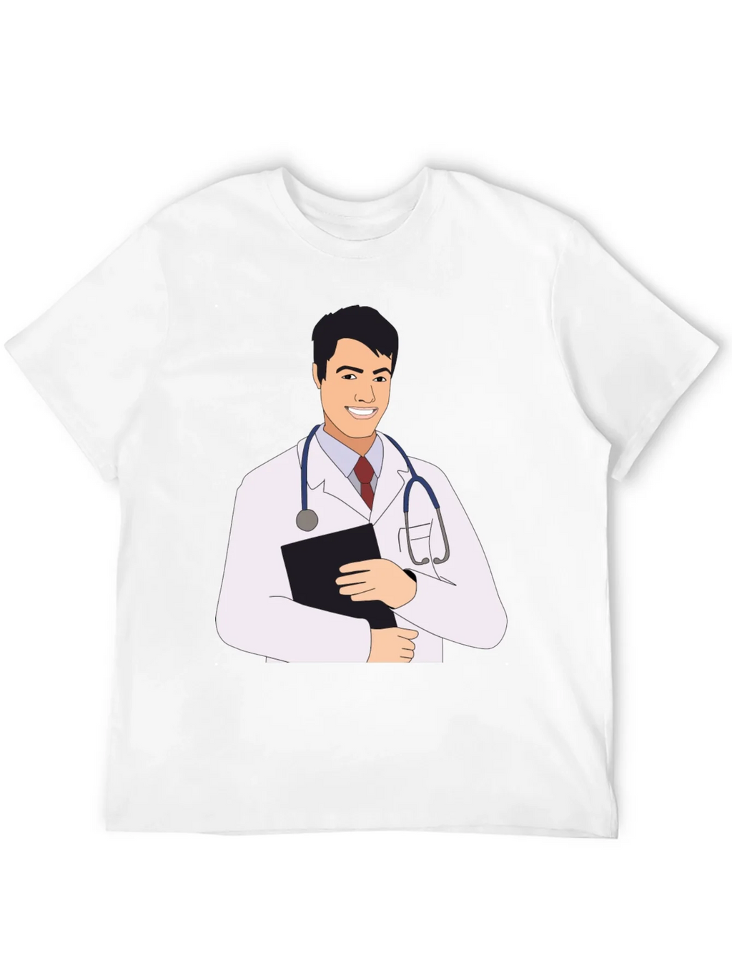 Doctor Cartoon Graphic Tee - Black T-Shirt product image 11