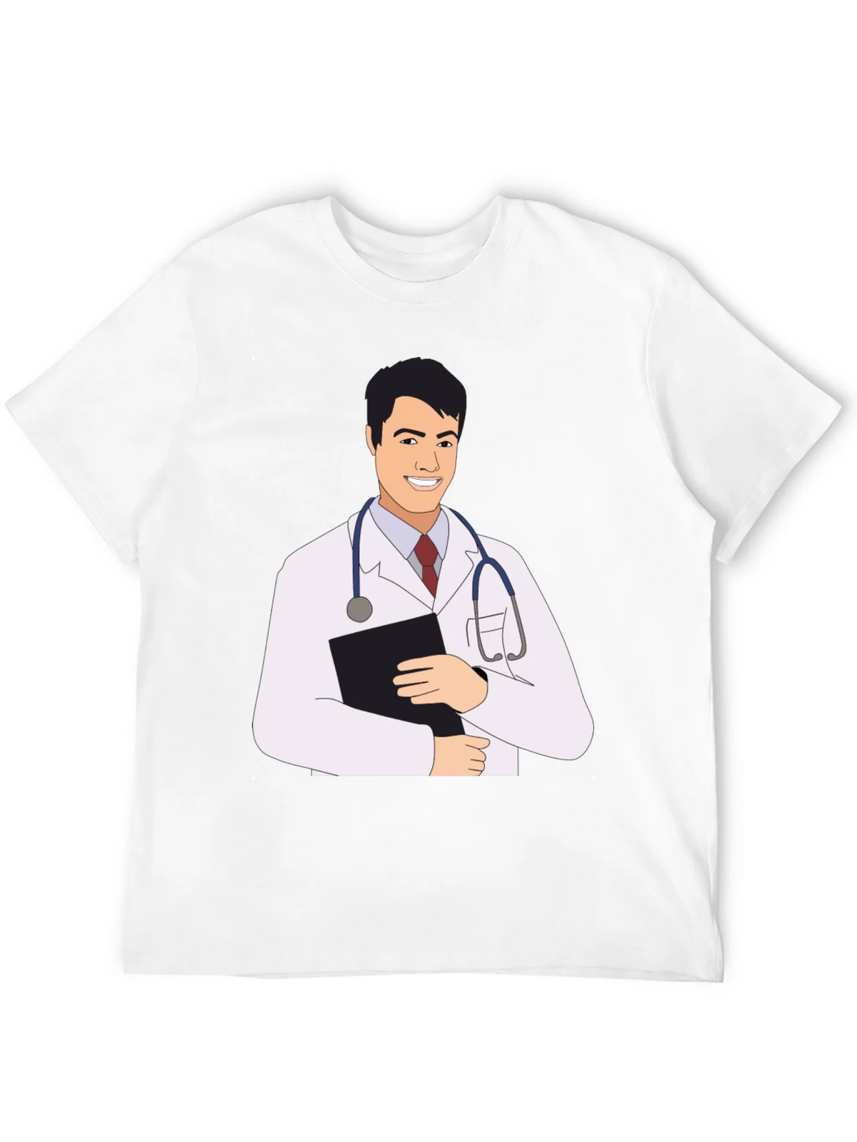 Doctor Cartoon Graphic Tee - Black T-Shirt product image 11