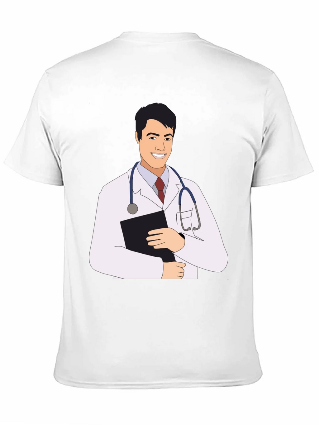 Doctor Cartoon Graphic Tee - Black T-Shirt product image 10