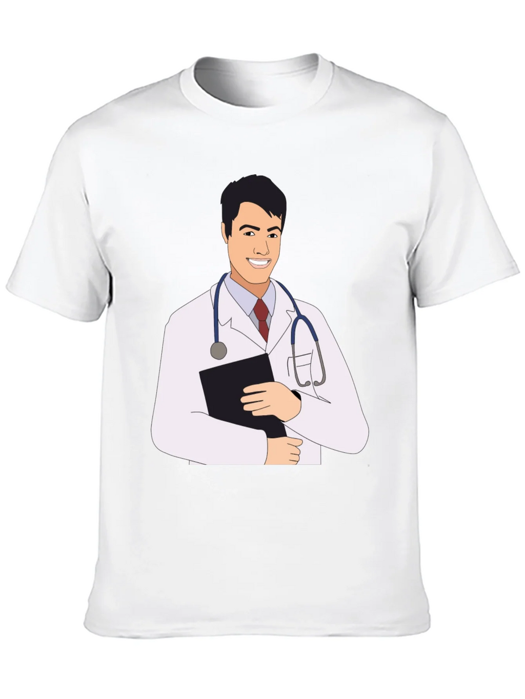 Doctor Cartoon Graphic Tee - Black T-Shirt product image 9