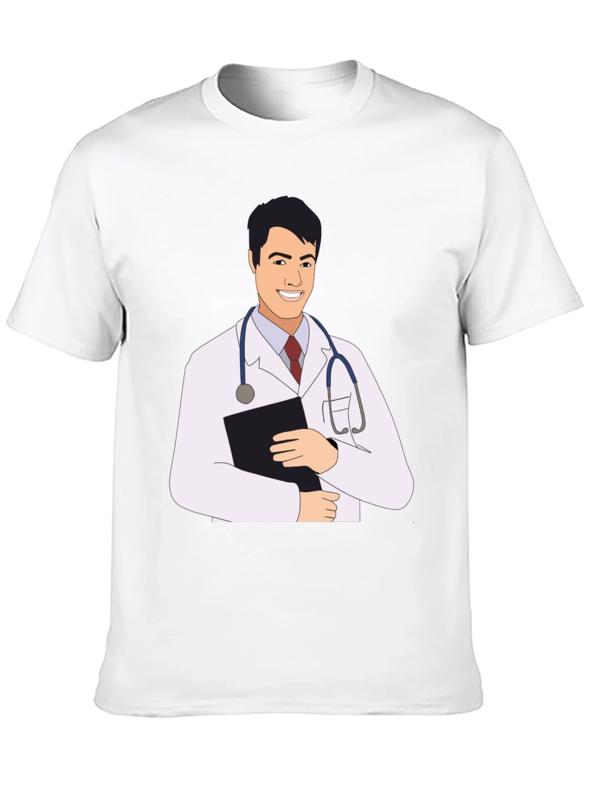 Doctor Cartoon Graphic Tee - Black T-Shirt product image 9