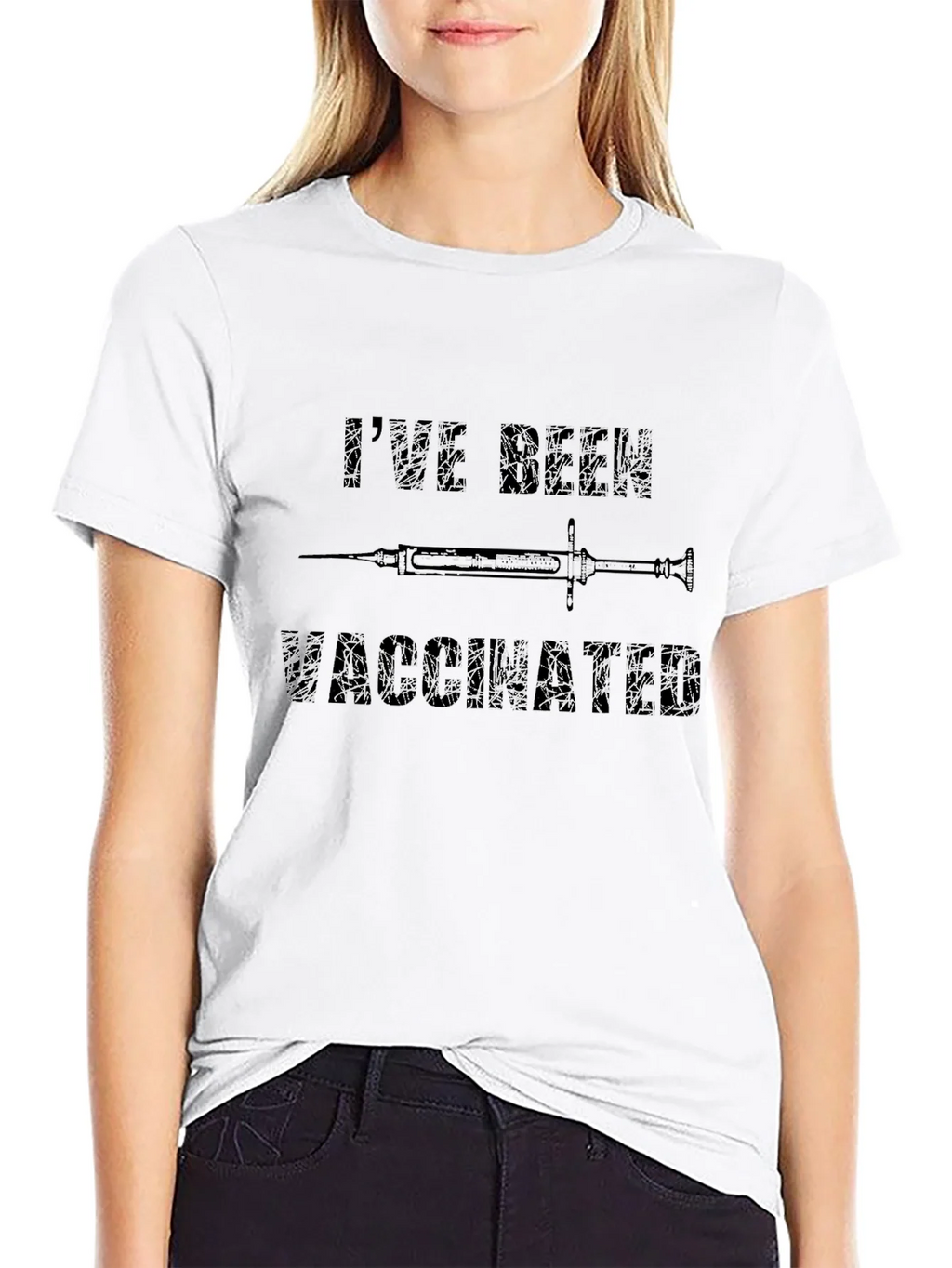 Ive Been Vaccinated T-Shirt - Black Graphic Tee product image 8