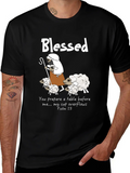 Blessed Shepherd Graphic T-Shirt Psalm 23 product image 1