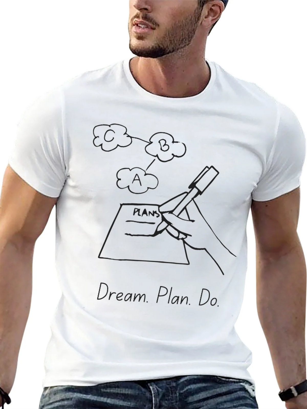 Dream Plan Do Graphic T-Shirt product image 12