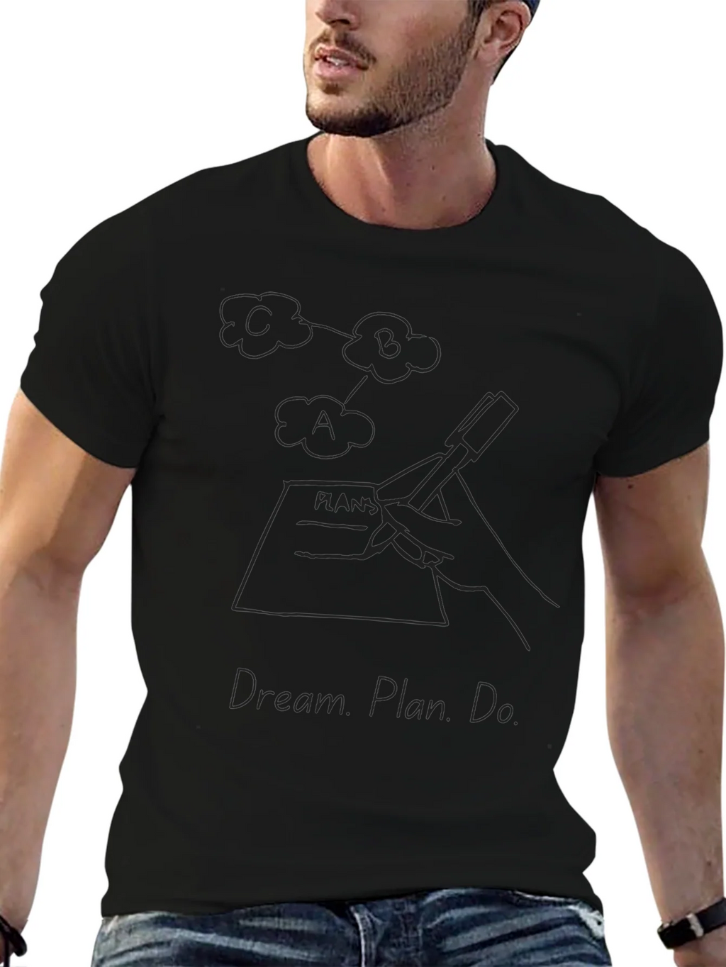 Dream Plan Do Graphic T-Shirt product image 6