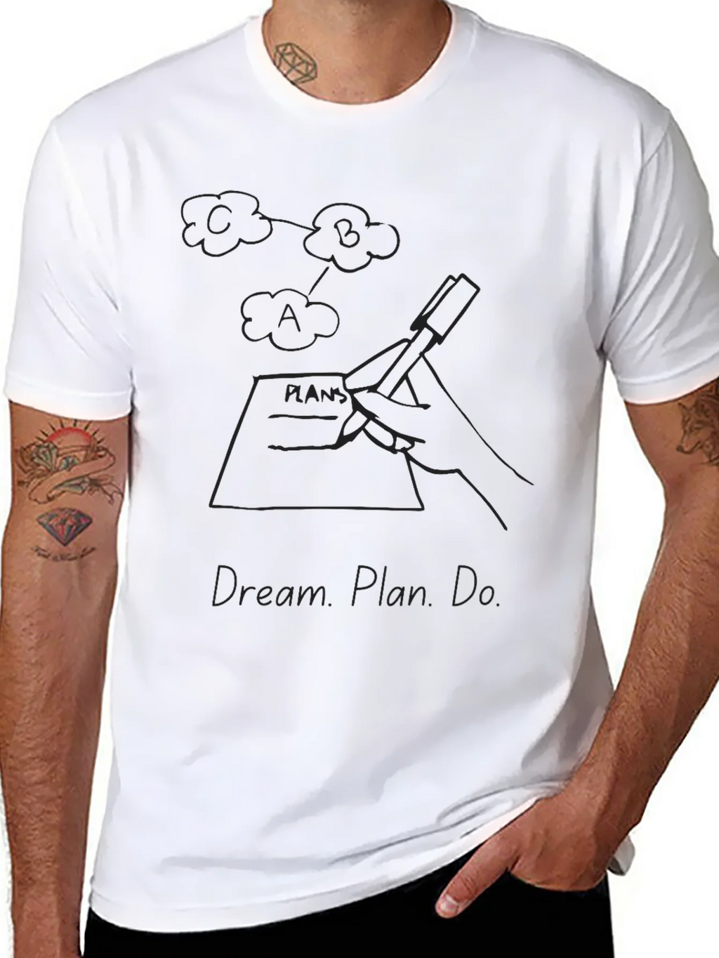 Dream Plan Do Graphic T-Shirt product image 7
