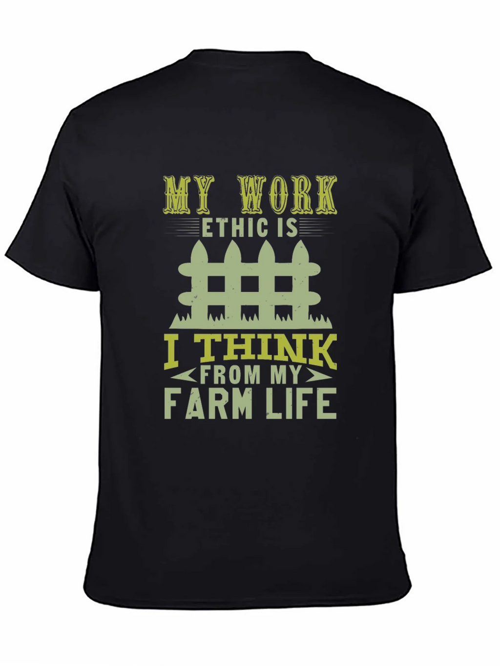 Farm Life Work Ethic Graphic T-Shirt product image 4
